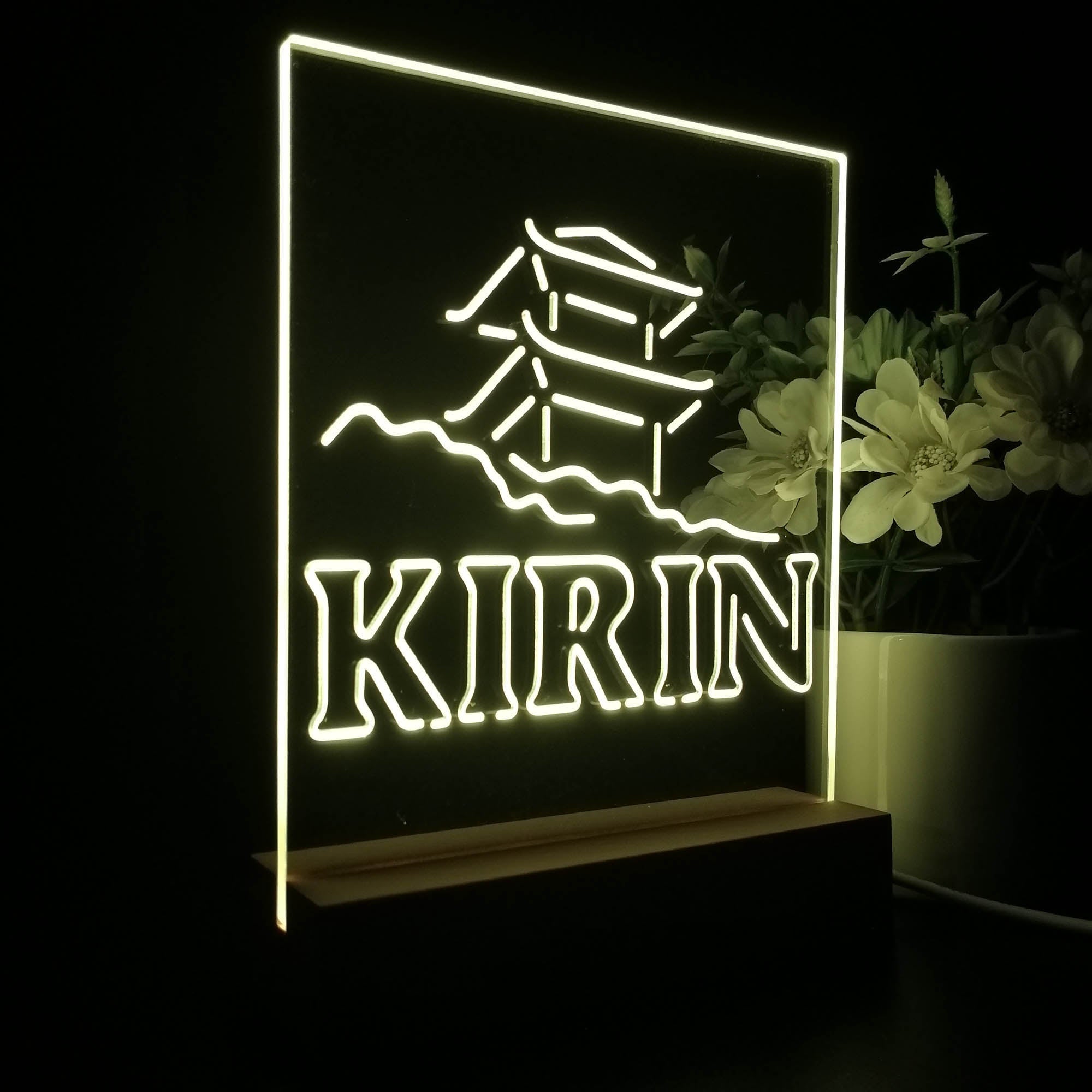 Kirin Japanese Pagoda Night Light LED Sign