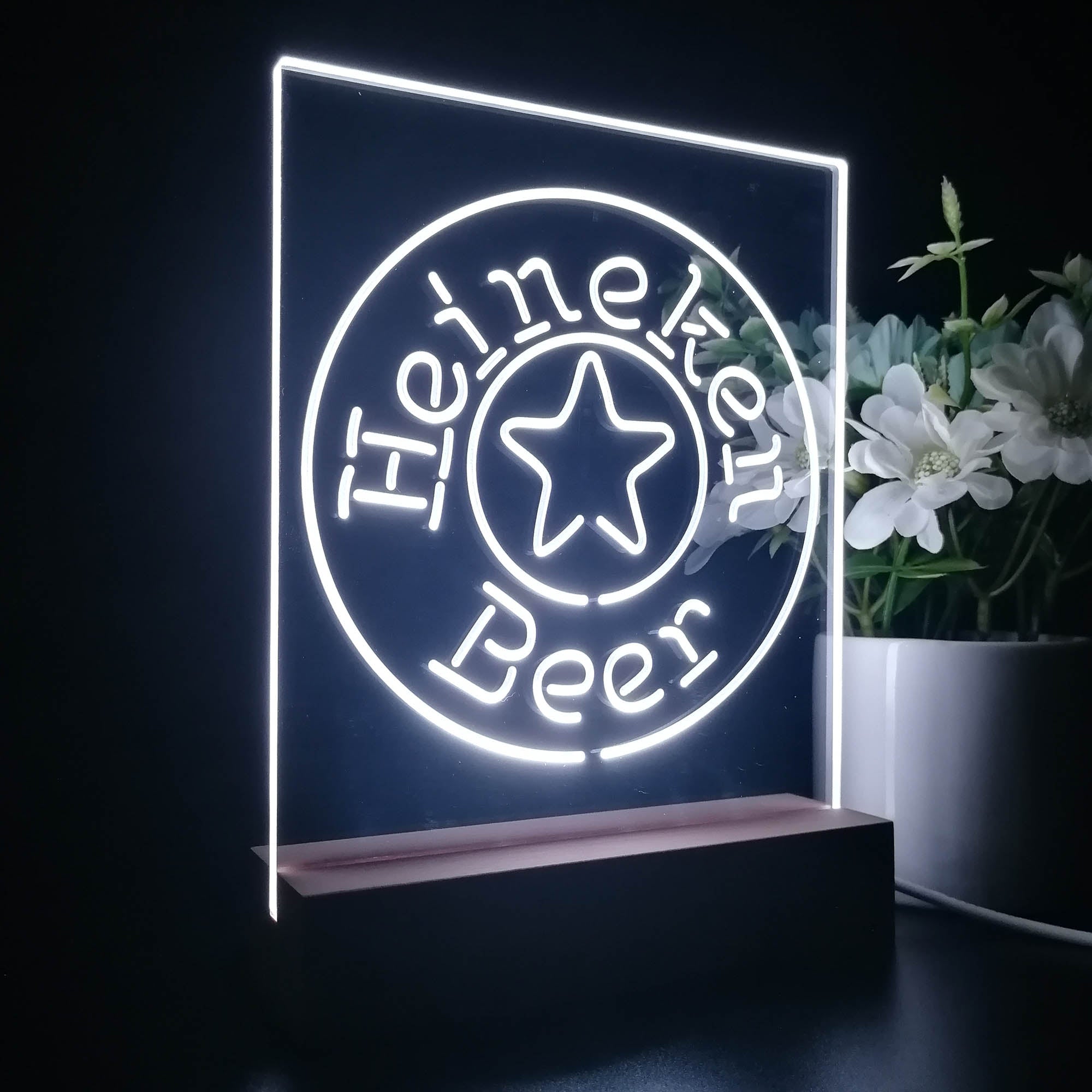 Heineken Beer Night Light LED Sign