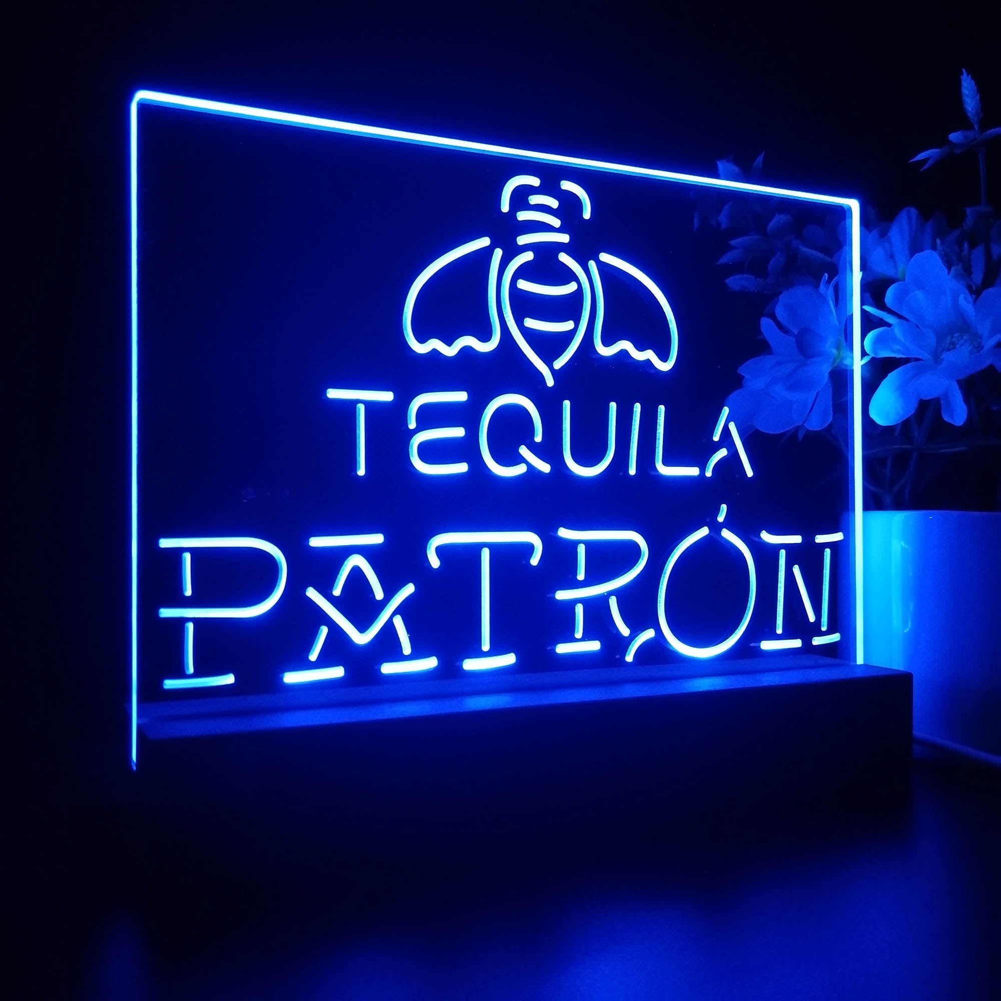 Patrons Tequilas Night Light LED Sign