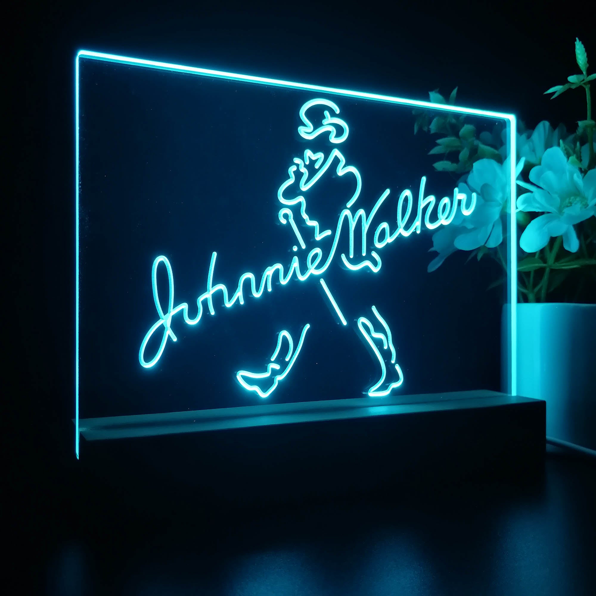 Johnnie Walker Night Light LED Sign