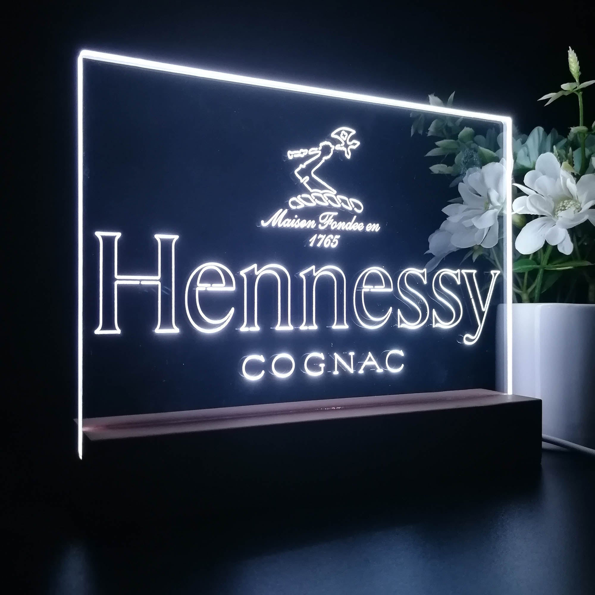 Hennessy Cognac Night Light LED Sign