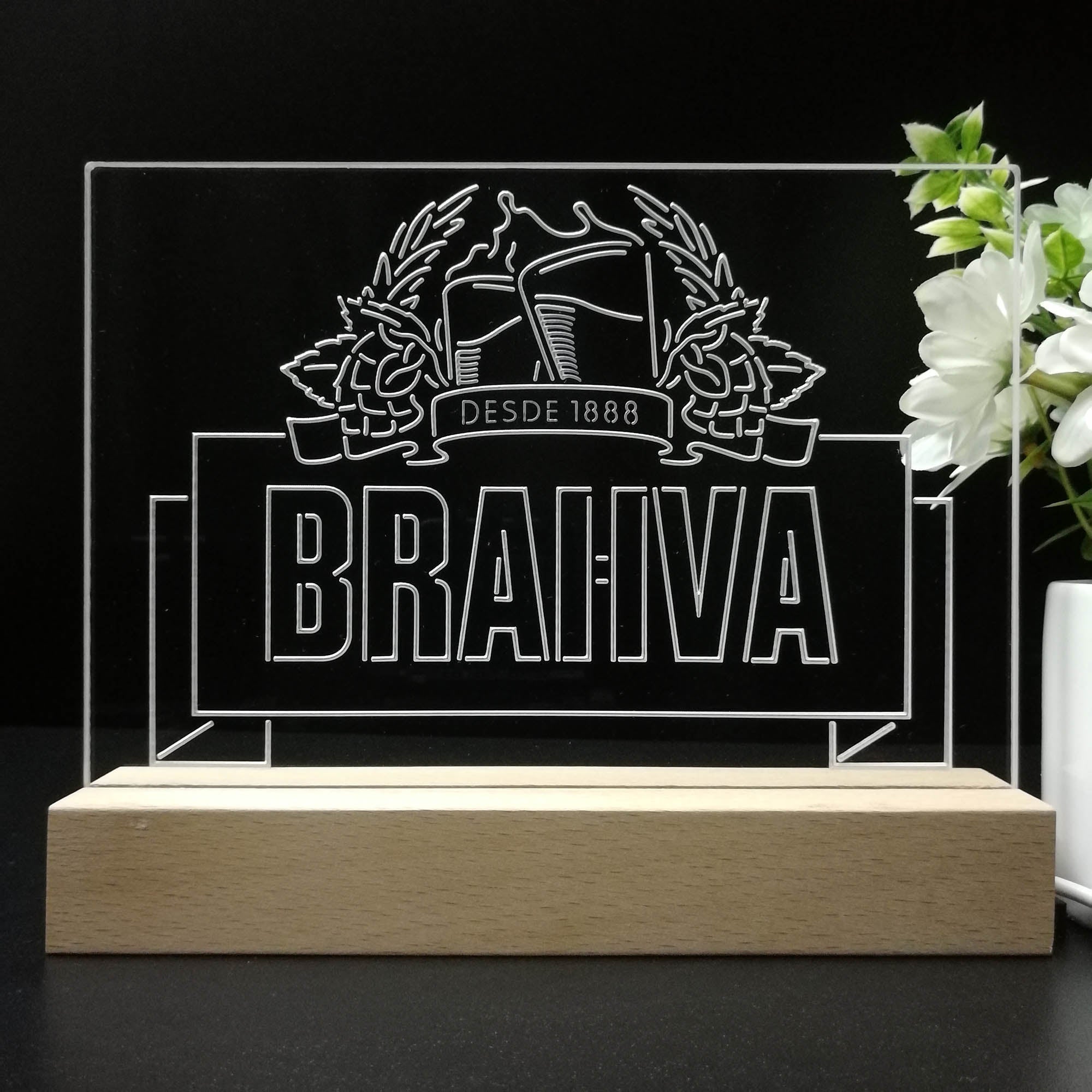 Brahva Night Light LED Sign