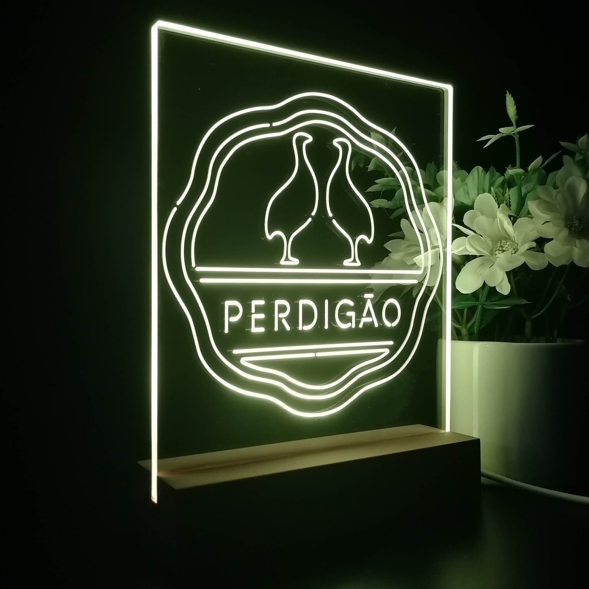 PERDIGAO Night Light LED Sign