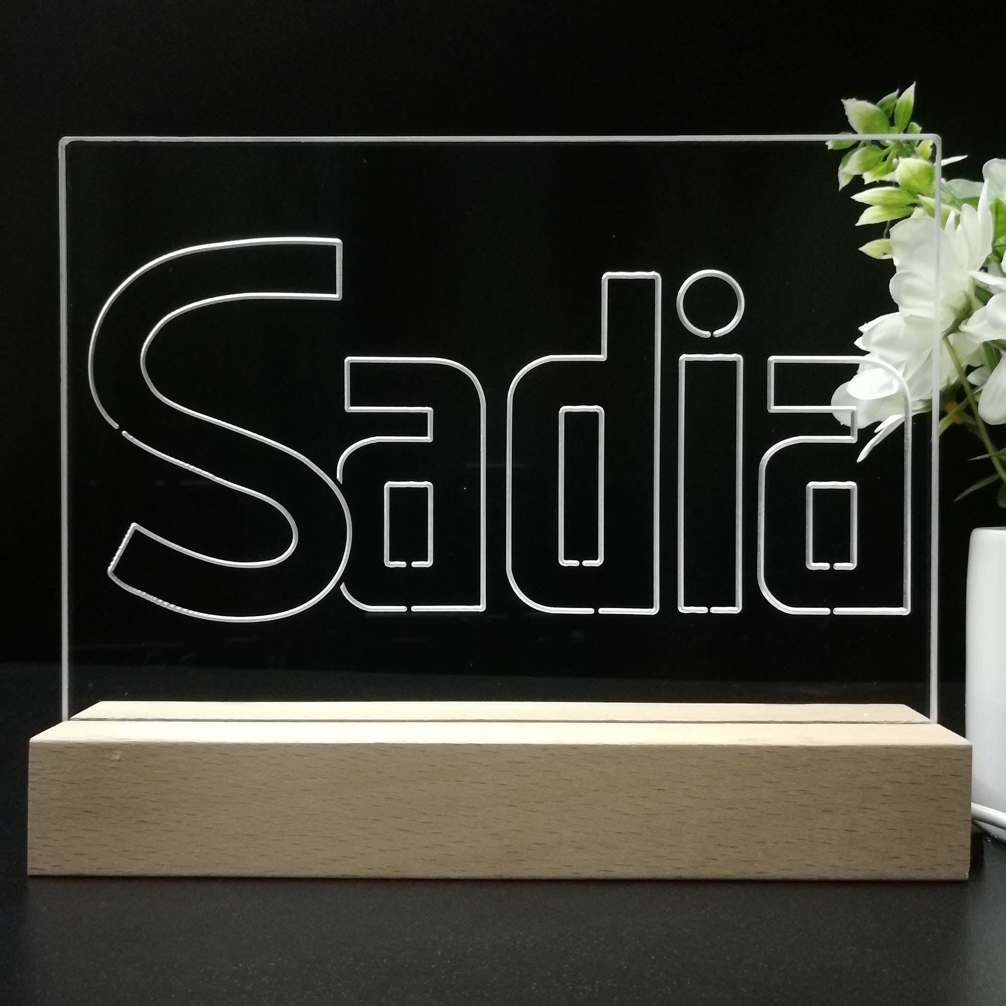 Sadia Night Light LED Sign