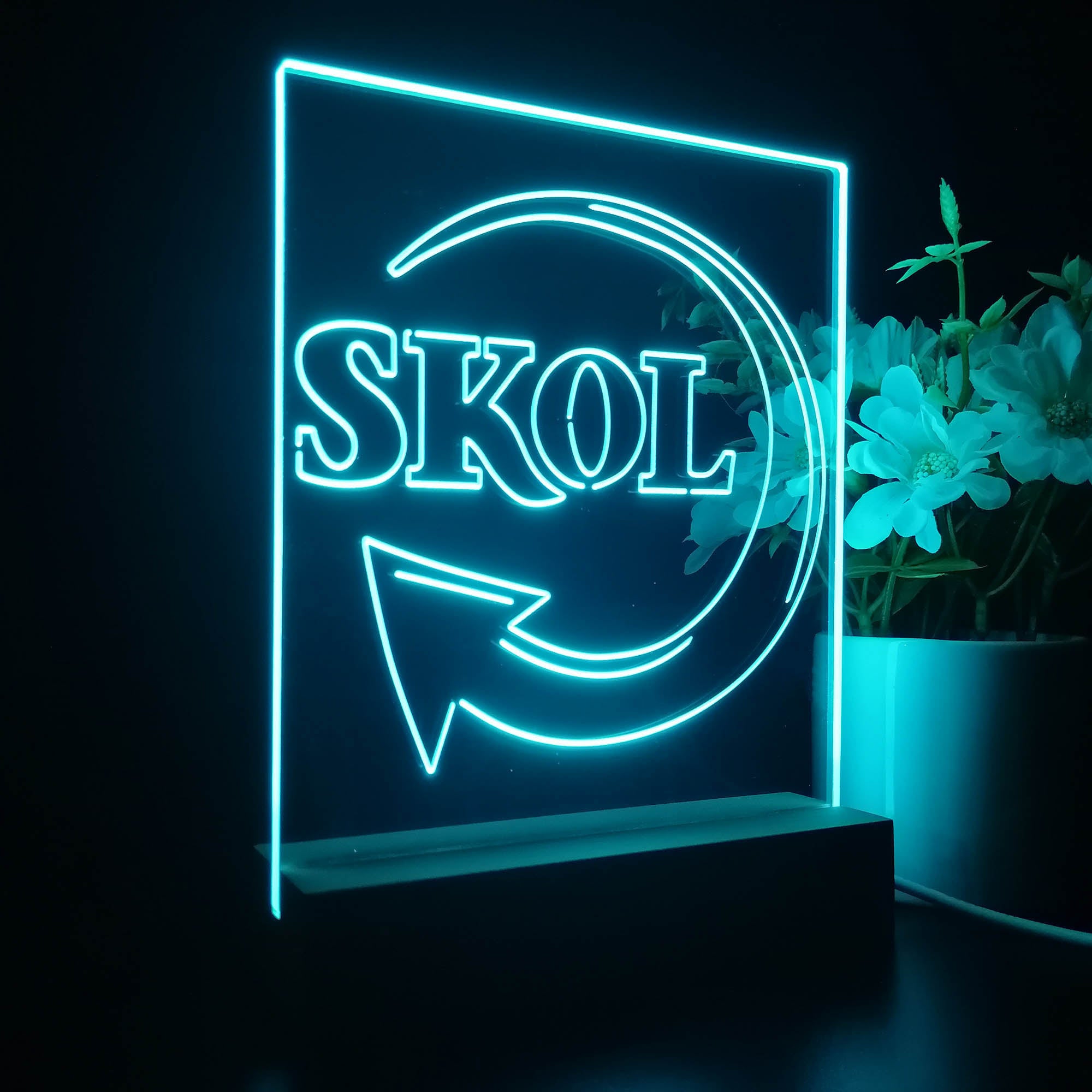 SKOL Bar Night Light LED Sign