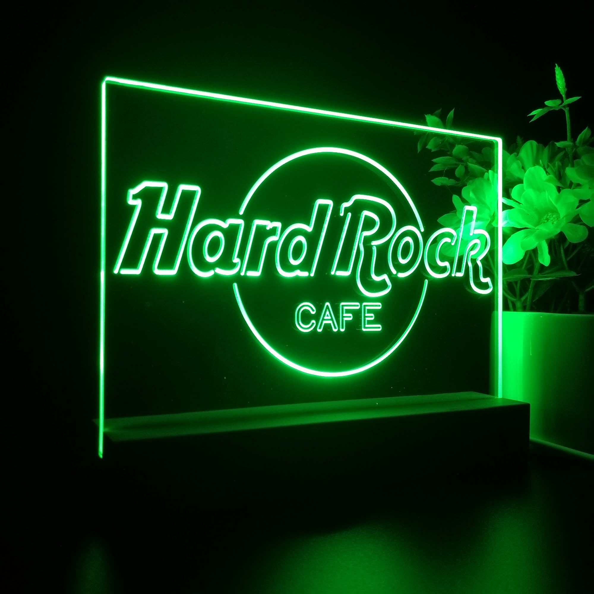 Hard Rock Café Restaurant Night Light LED Sign