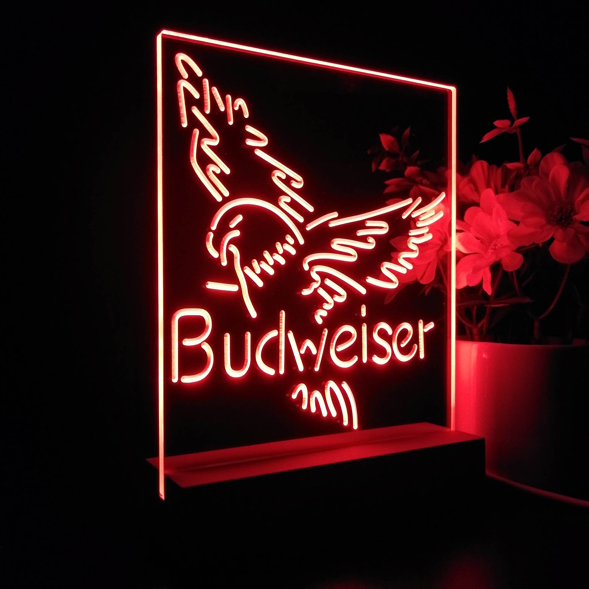 Budweiser Eagle Night Light LED Sign