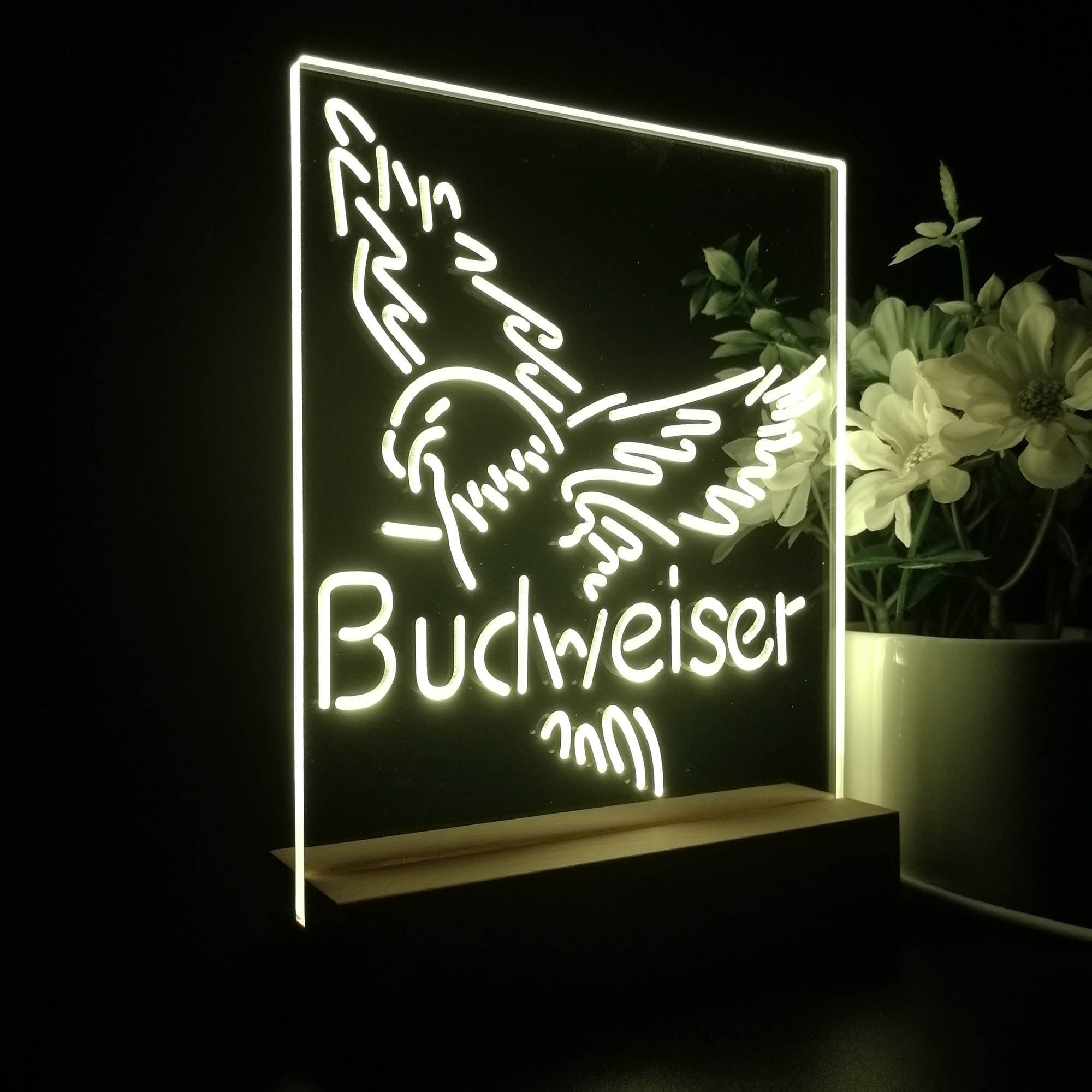 Budweiser Eagle Night Light LED Sign