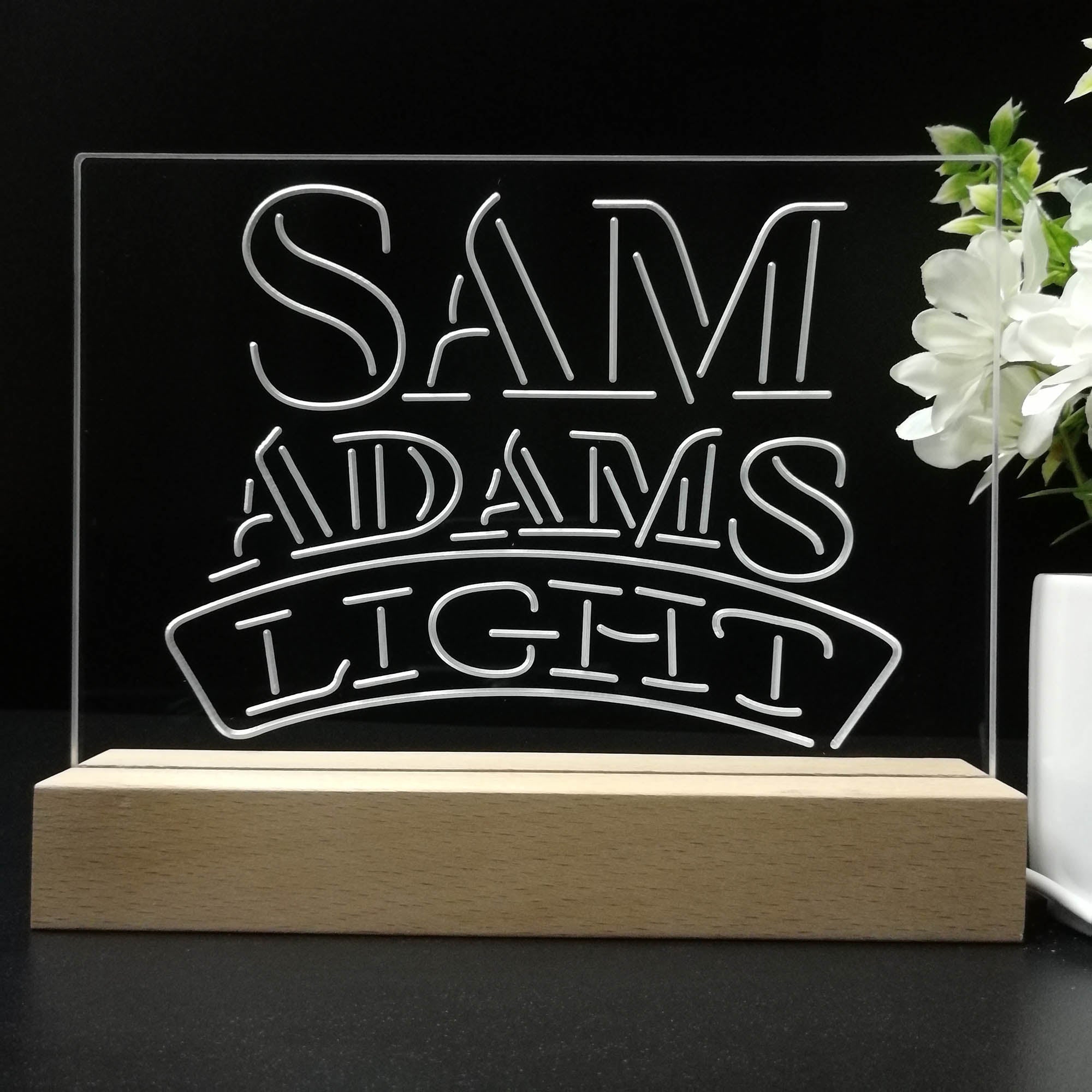 Samuel Adam Light Night Light LED Sign