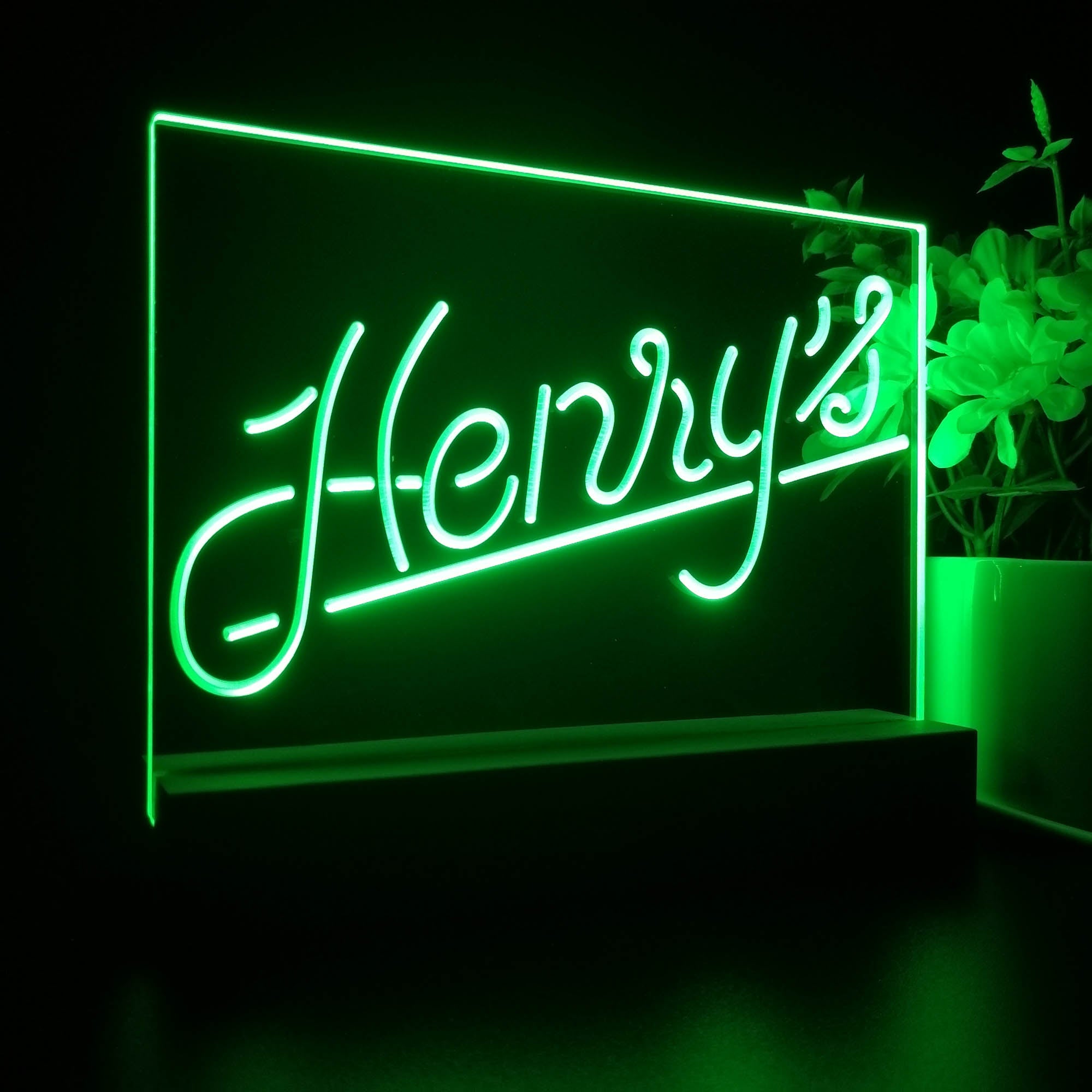 Henry Weinhard Root Beer Night Light LED Sign