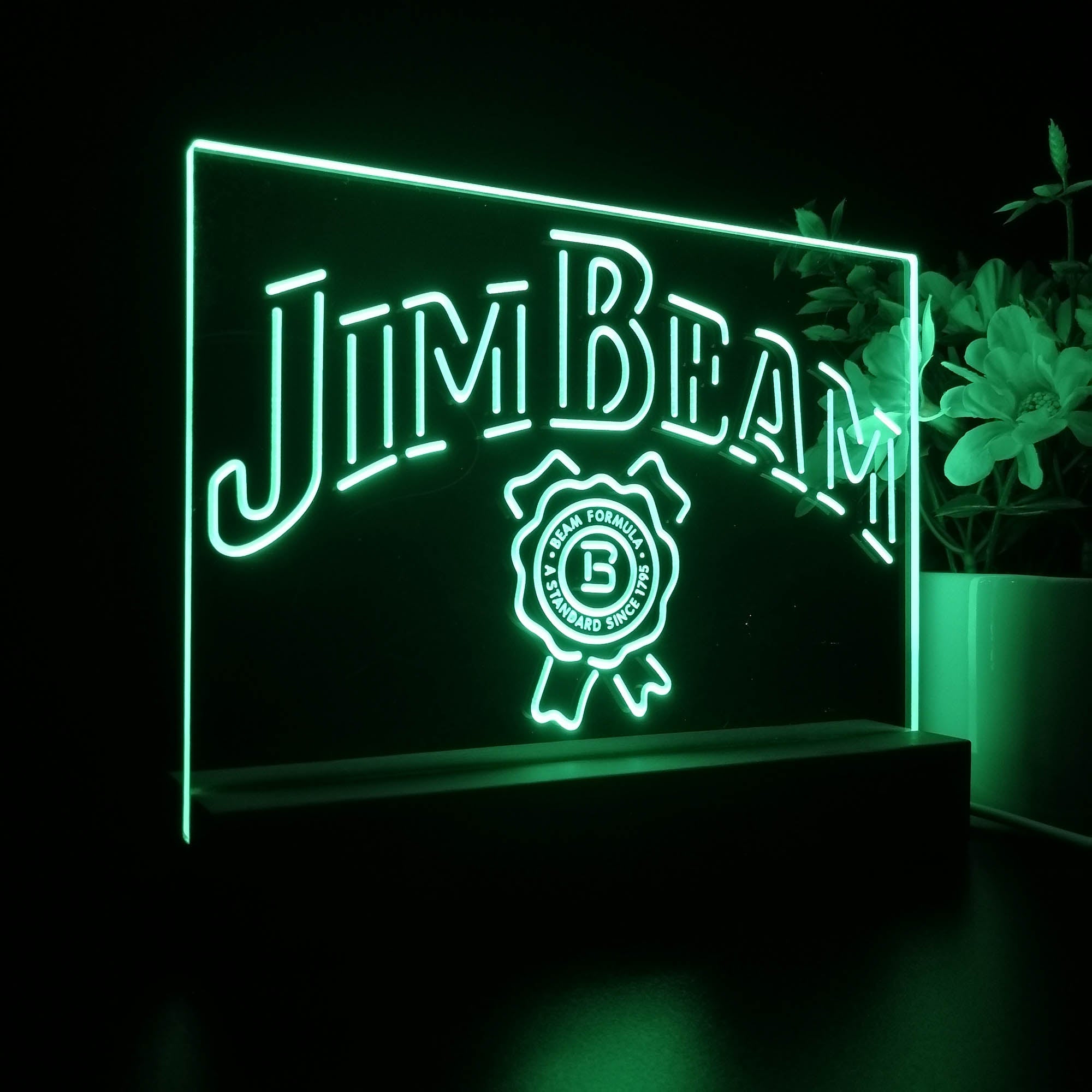 Jim Beam Beer Night Light LED Sign