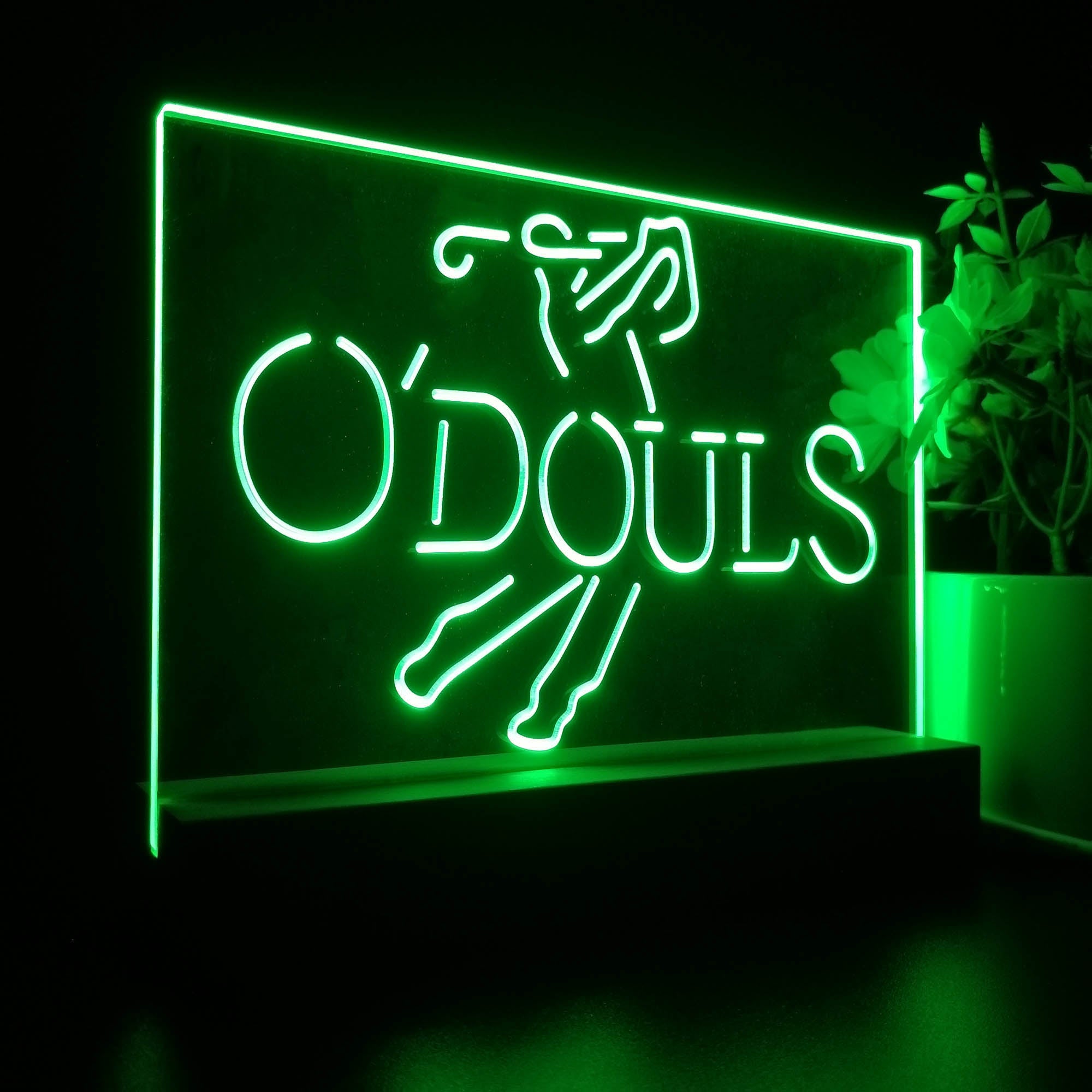 O'Doul's Beer Golfer Night Light LED Sign