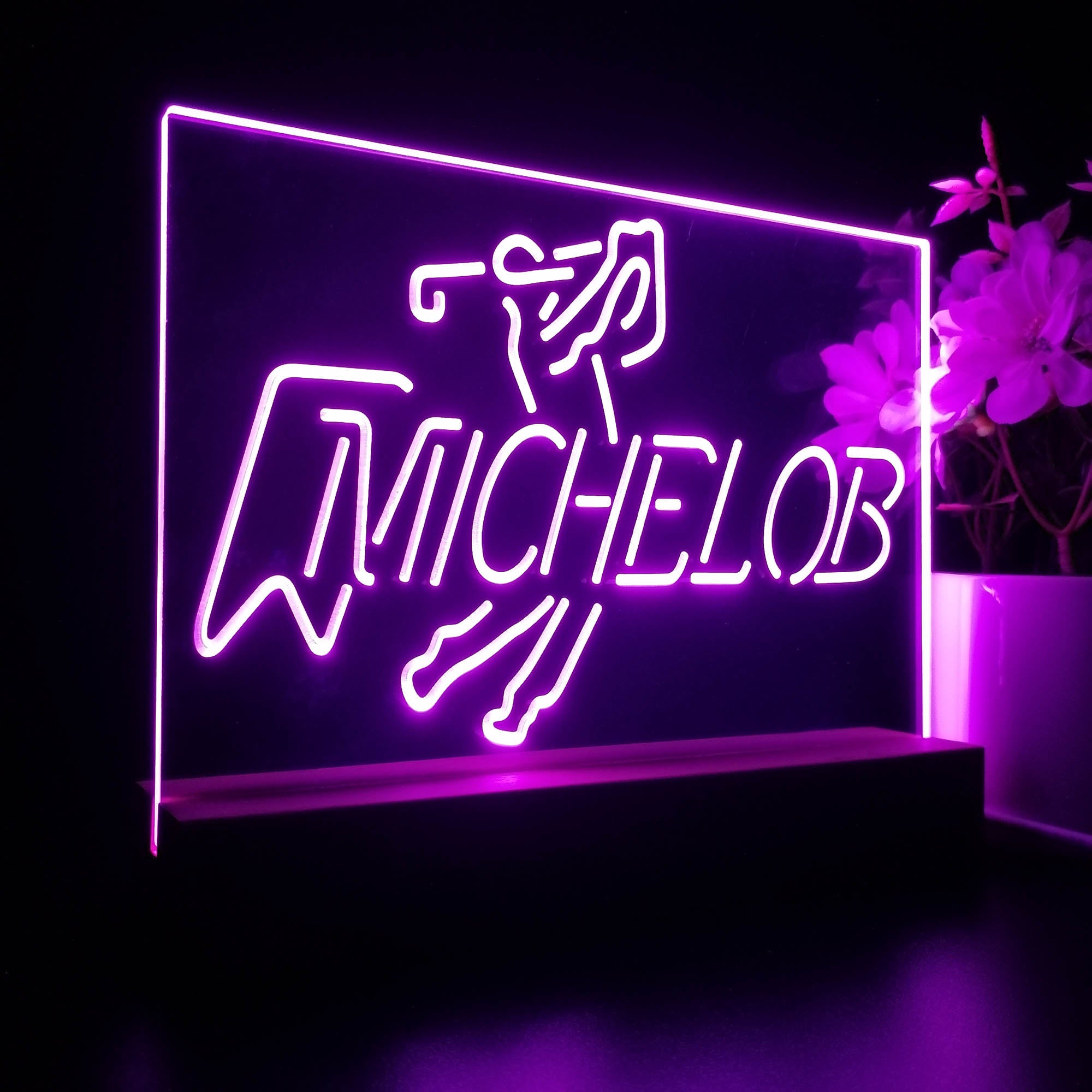 Michelob Golf Night Light LED Sign