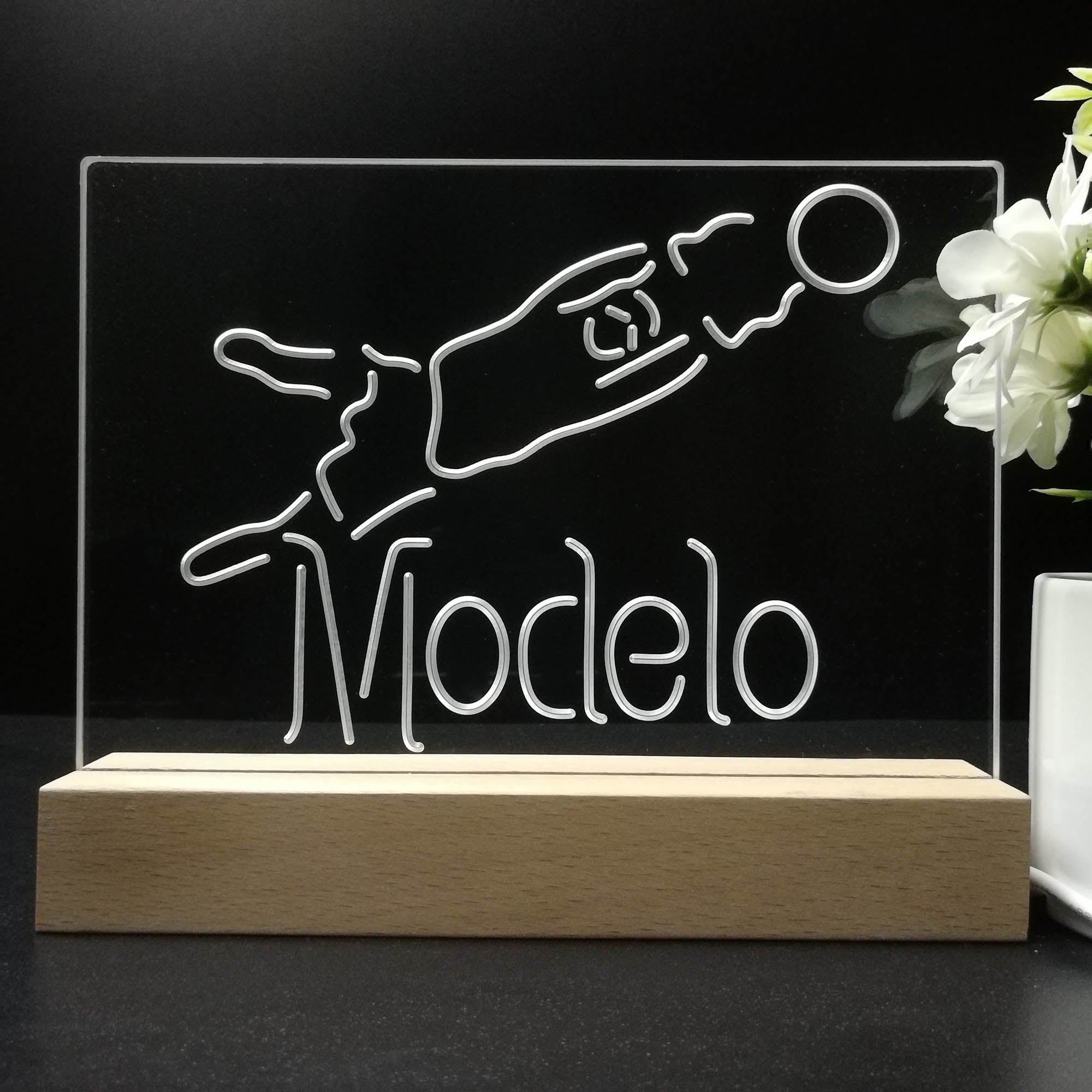 Modelo Football Sport Night Light LED Sign