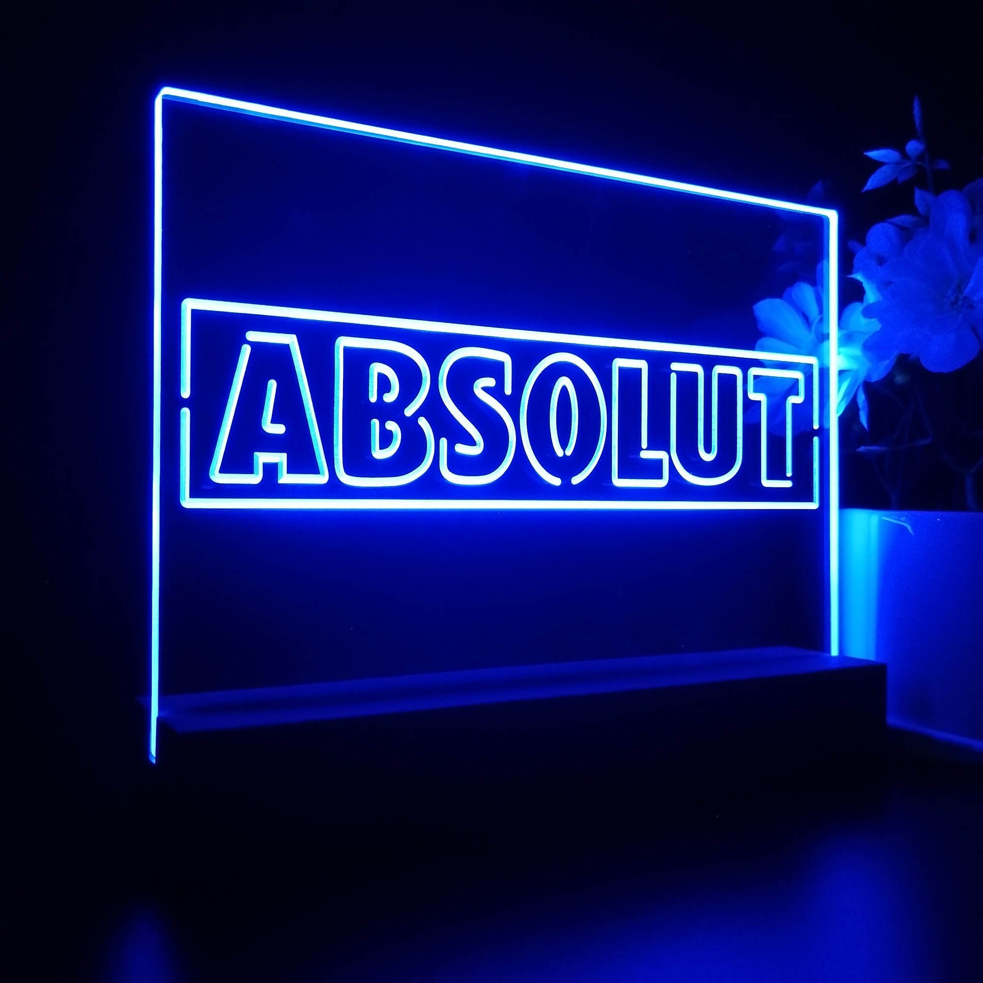 Absolut Vodka Flavors Night Light LED Sign