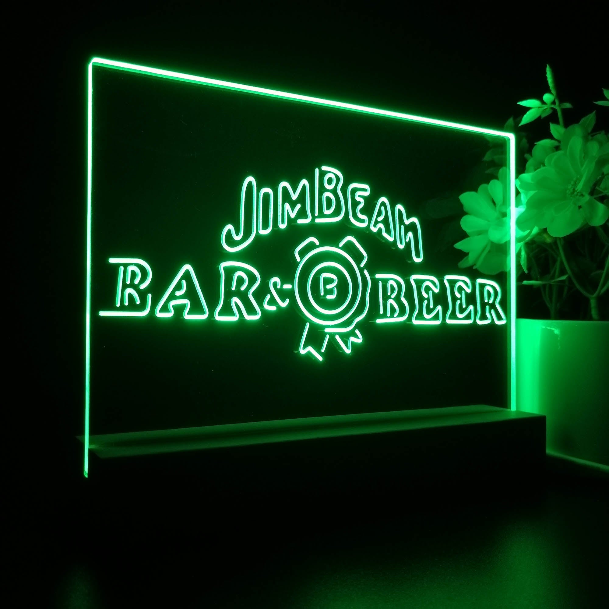 Jim Beam Bar Beer Night Light LED Sign