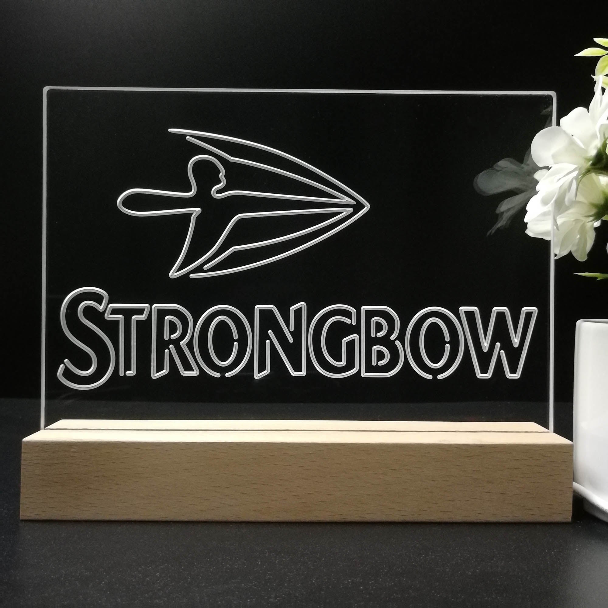 Strongbow Beer Night Light LED Sign