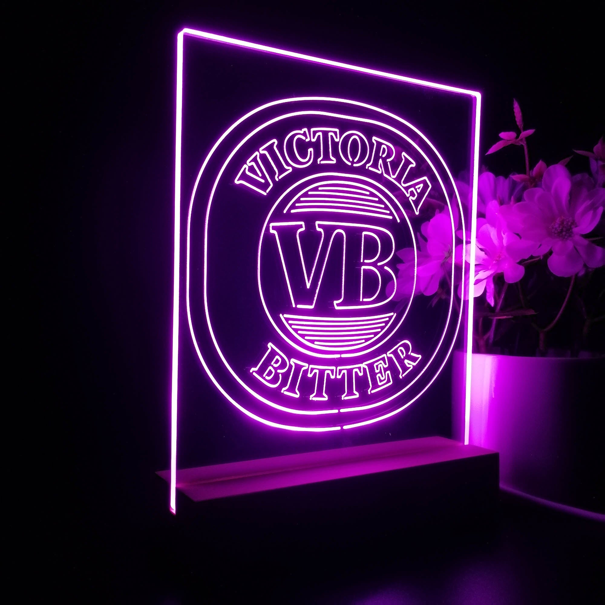 Victoria Bitter VB Beer Night Light LED Sign