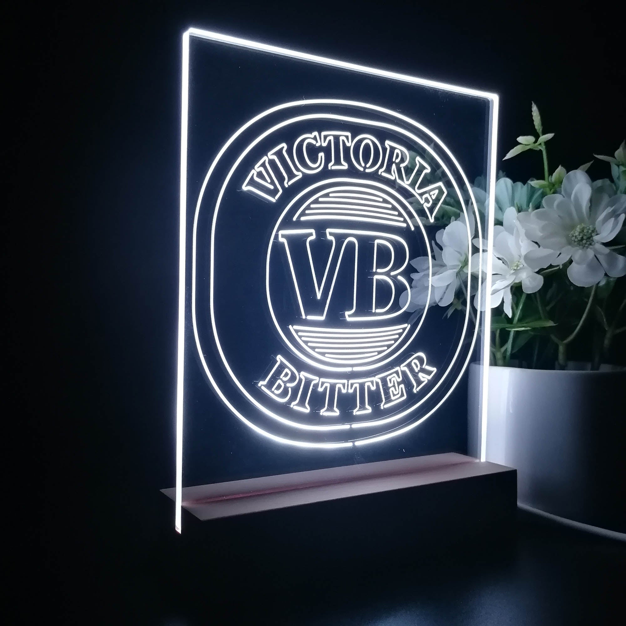 Victoria Bitter VB Beer Night Light LED Sign