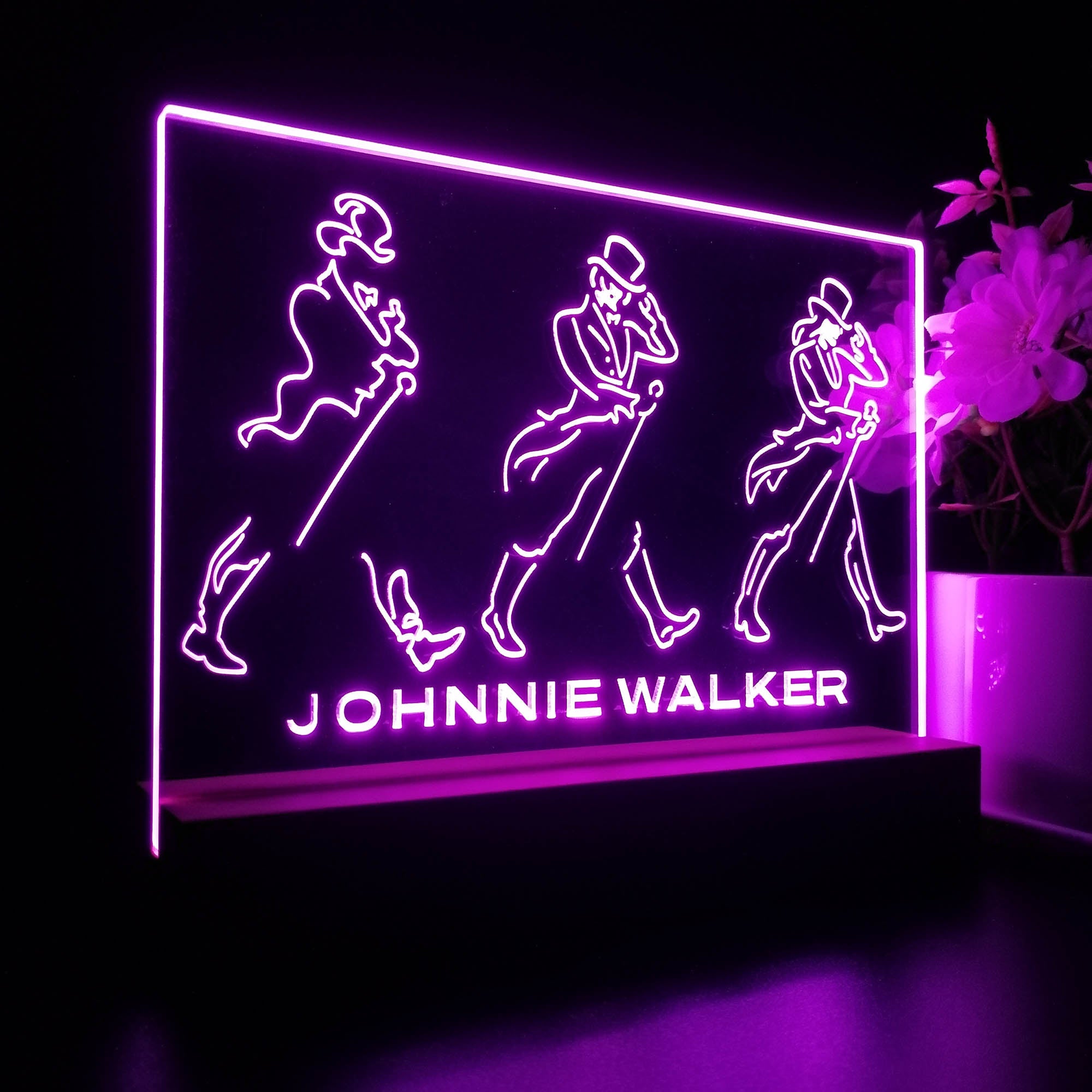 Johnnie Walkers Special Night Light LED Sign