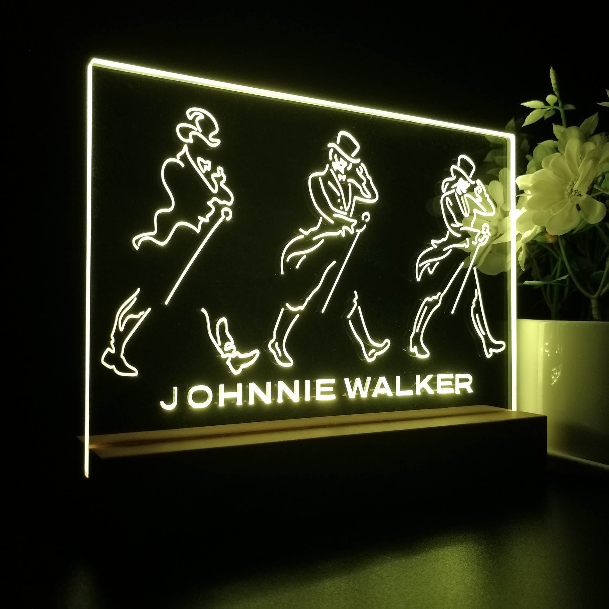 Johnnie Walkers Special Night Light LED Sign