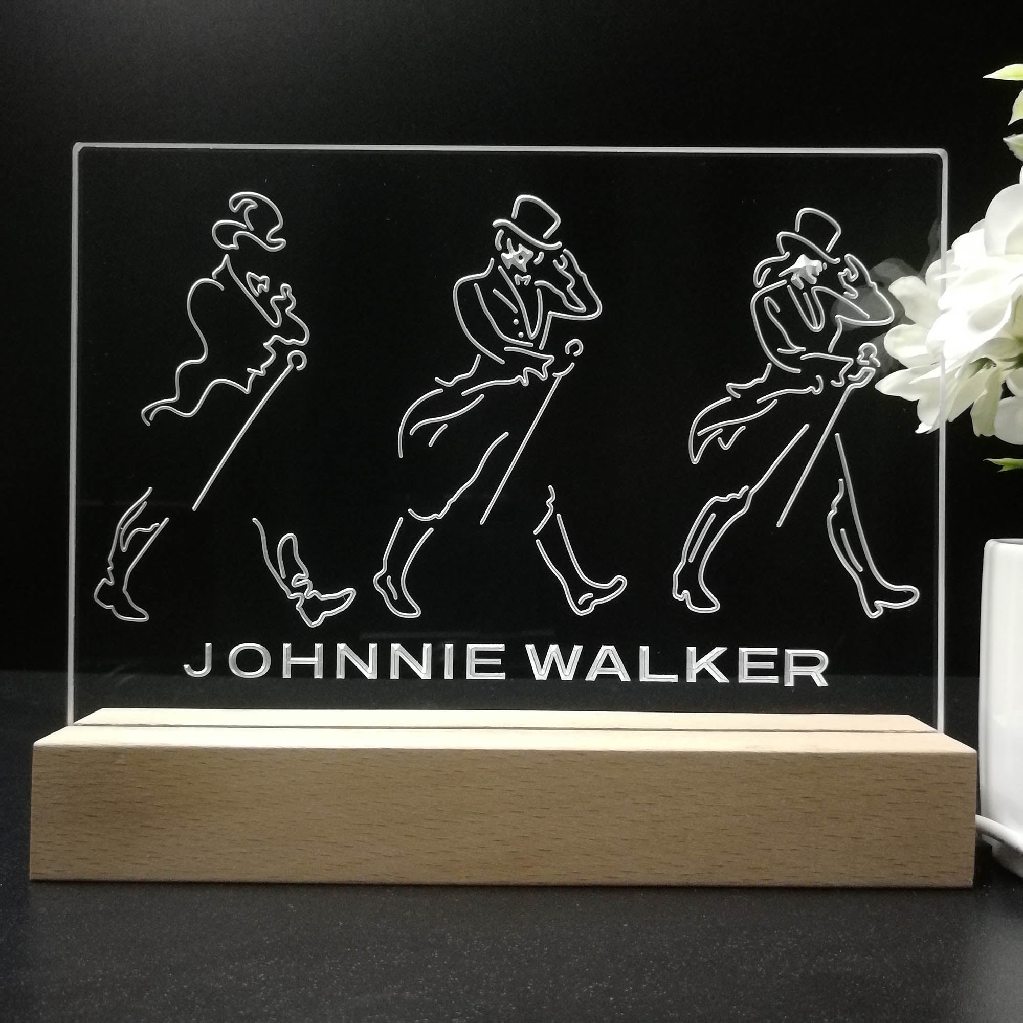 Johnnie Walkers Special Night Light LED Sign