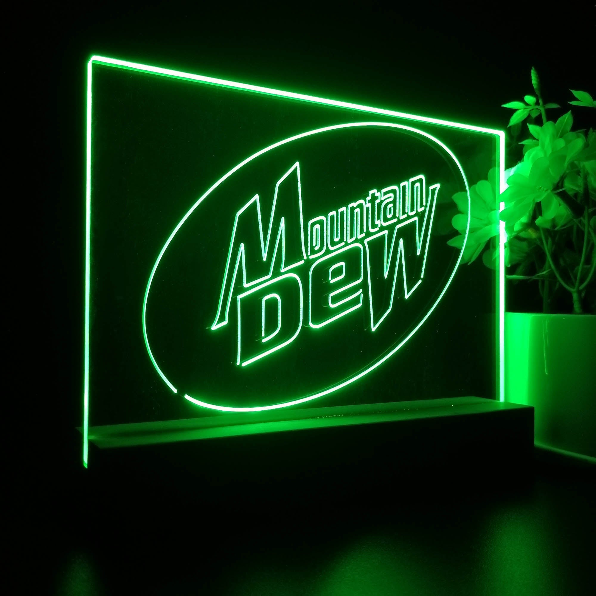 Mountain Dew Classic Night Light LED Sign