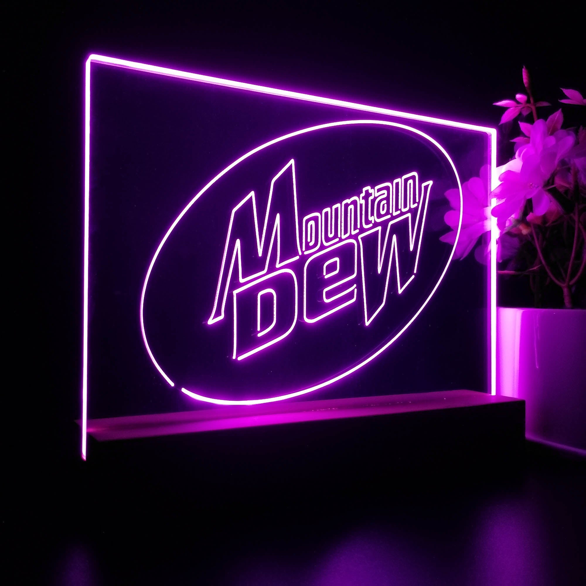 Mountain Dew Classic Night Light LED Sign