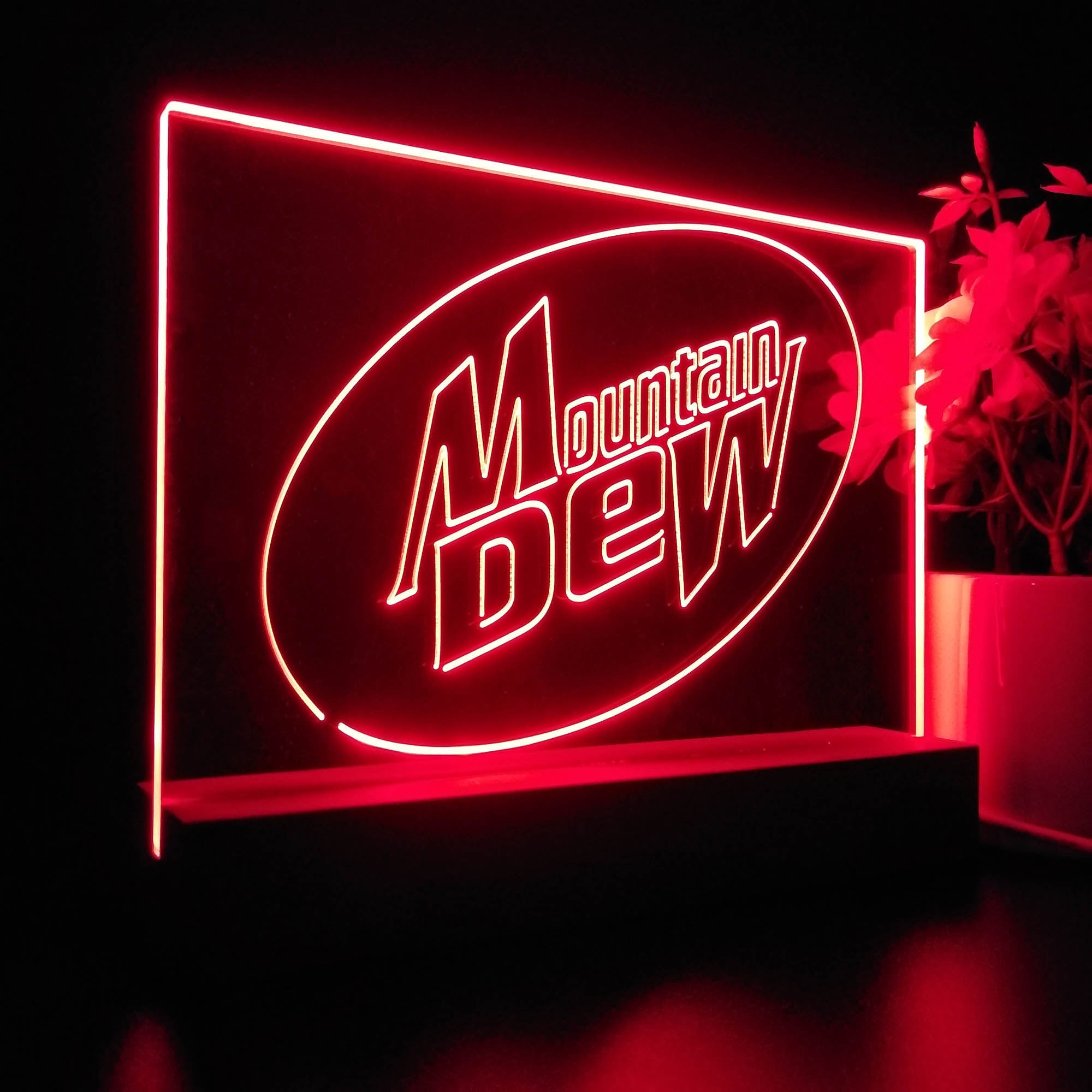 Mountain Dew Classic Night Light LED Sign