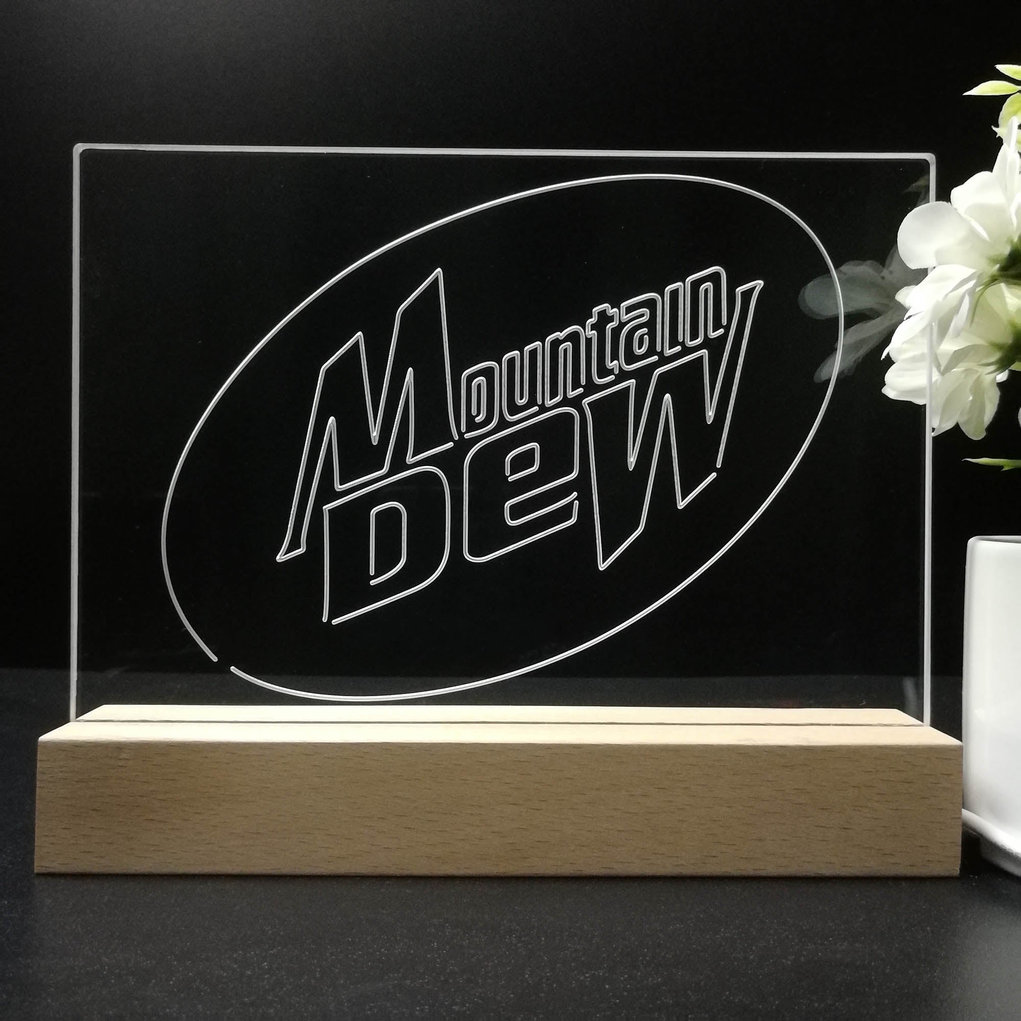 Mountain Dew Classic Night Light LED Sign