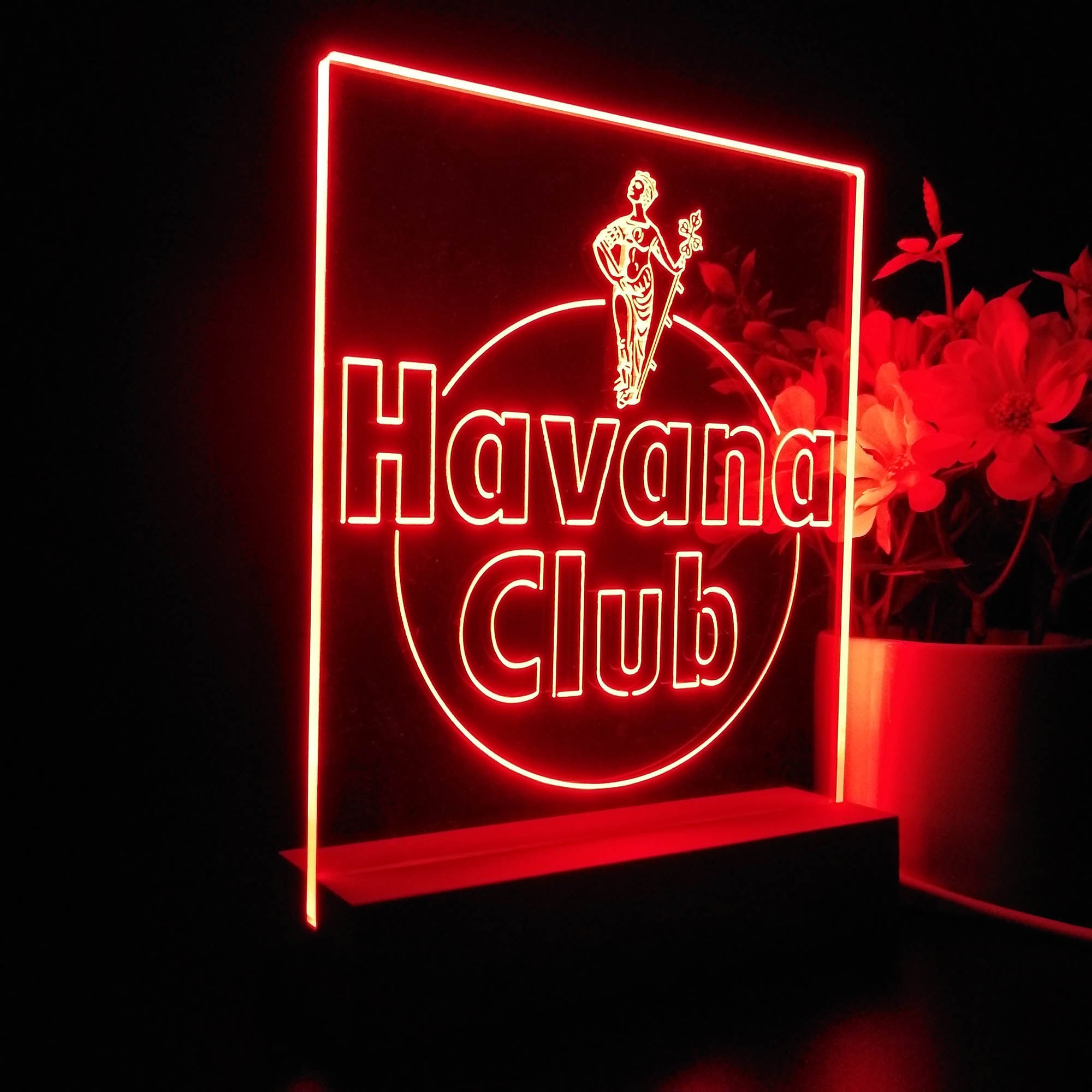 Havanas Club Beer Bar Night Light LED Sign