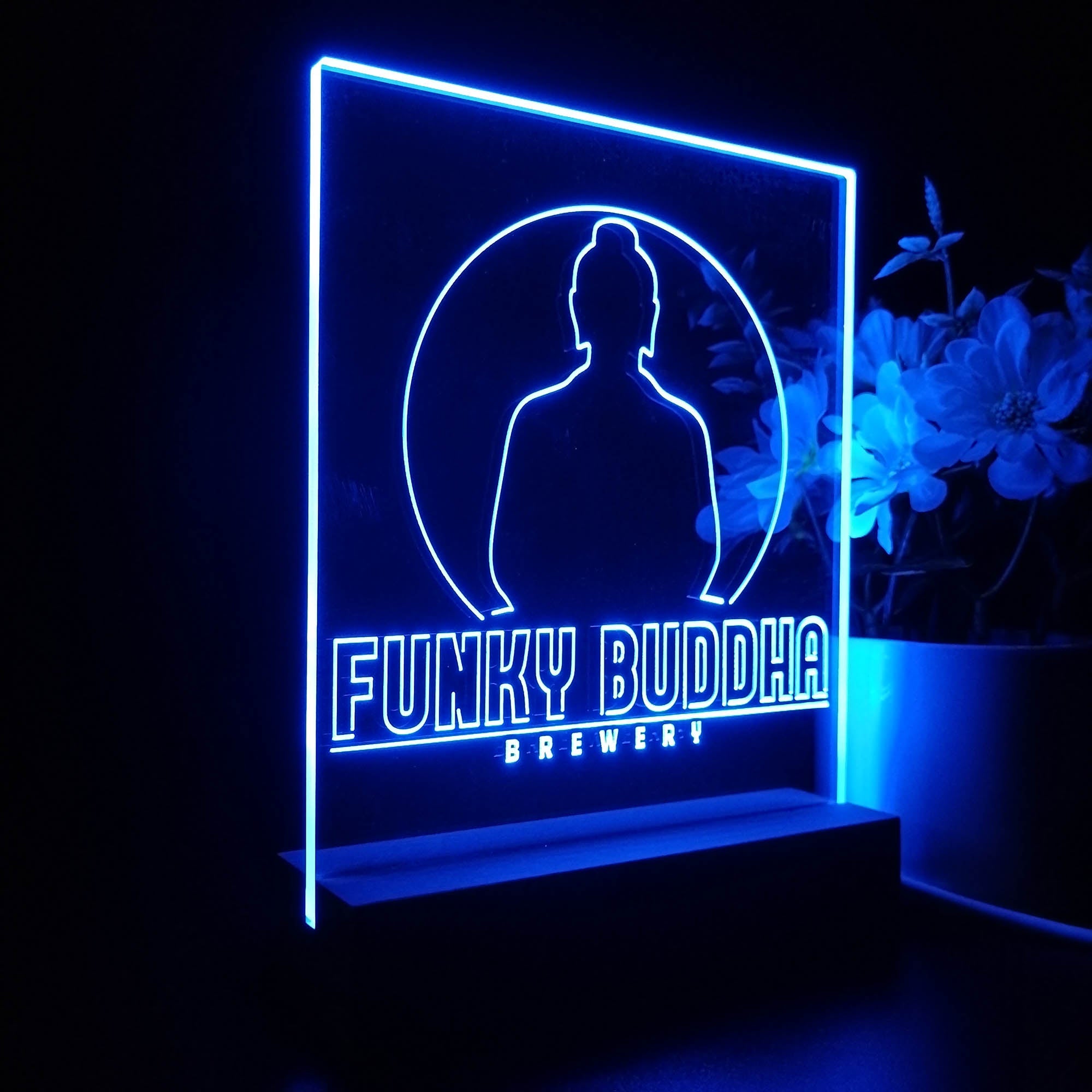 Funky Buddha Brewery Night Light LED Sign