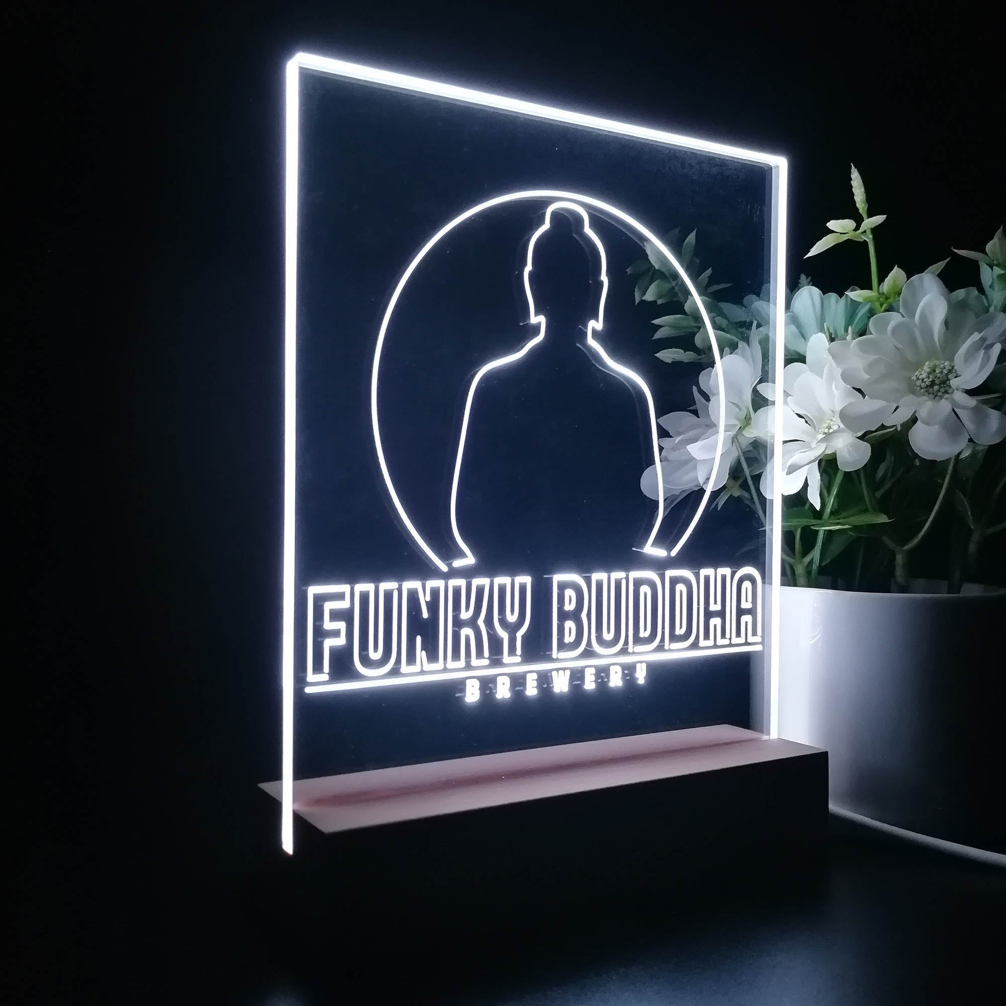 Funky Buddha Brewery Night Light LED Sign