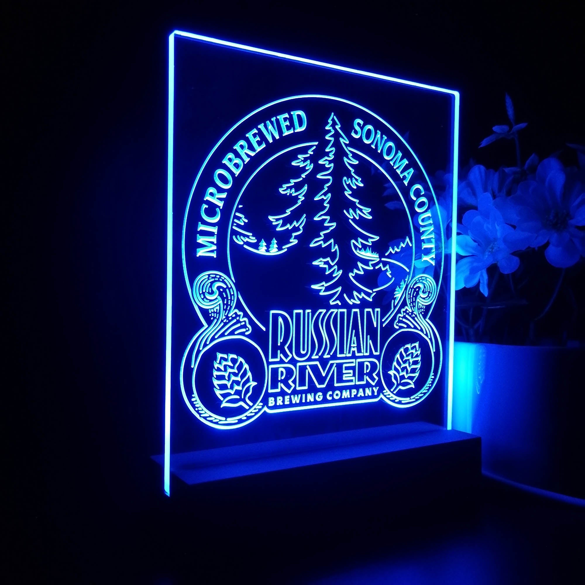 Russian River Brewing Co. Night Light LED Sign