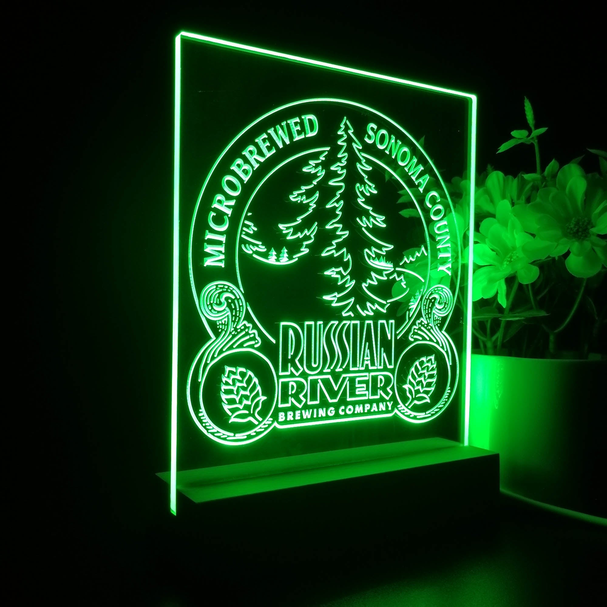 Russian River Brewing Co. Night Light LED Sign