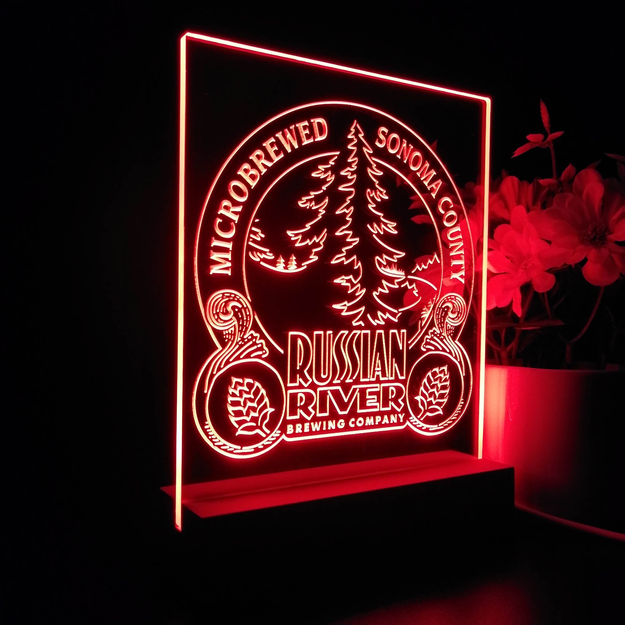 Russian River Brewing Co. Night Light LED Sign