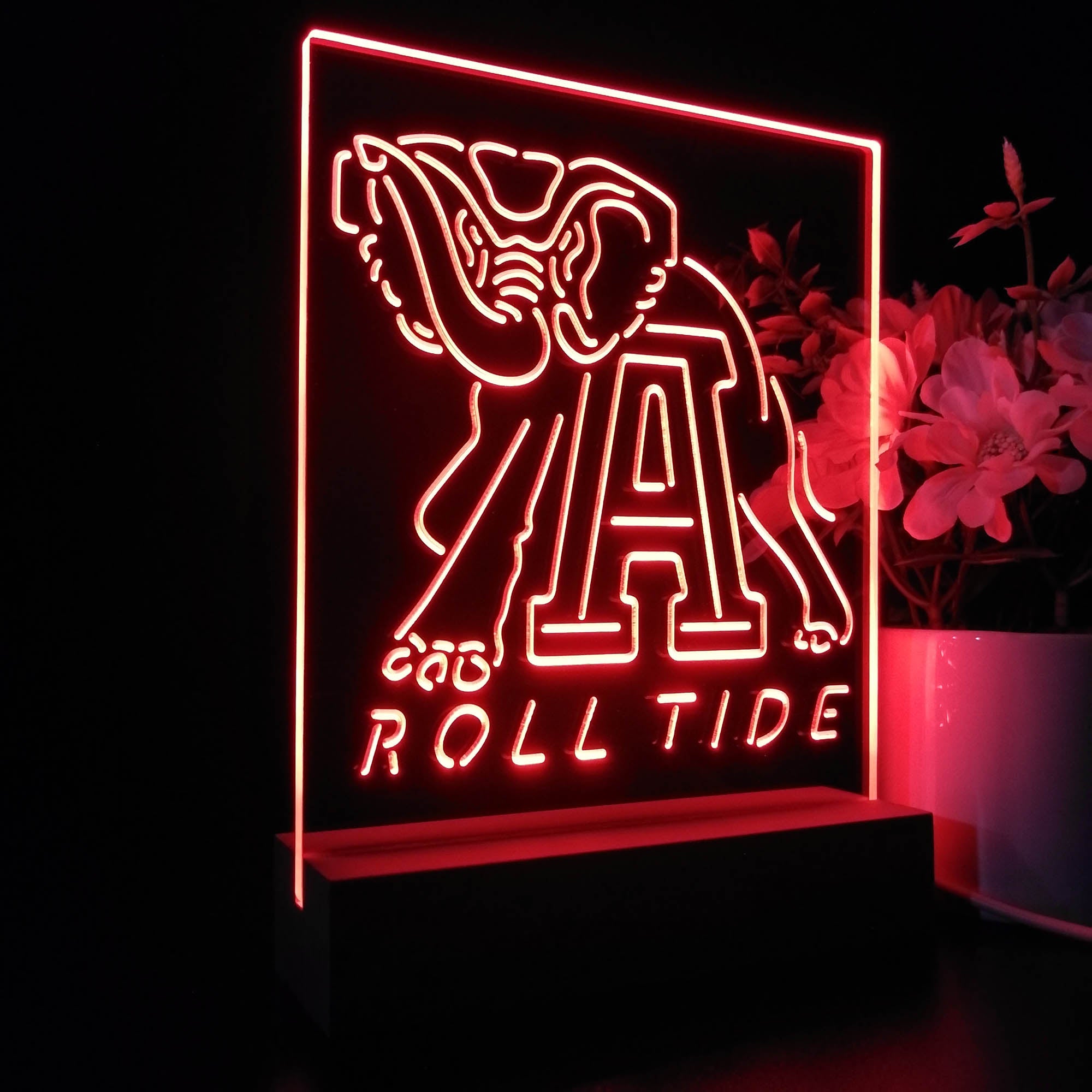 University of Alabama Roll Tide Sport Team Night Lamp 3D Illusion Lamp