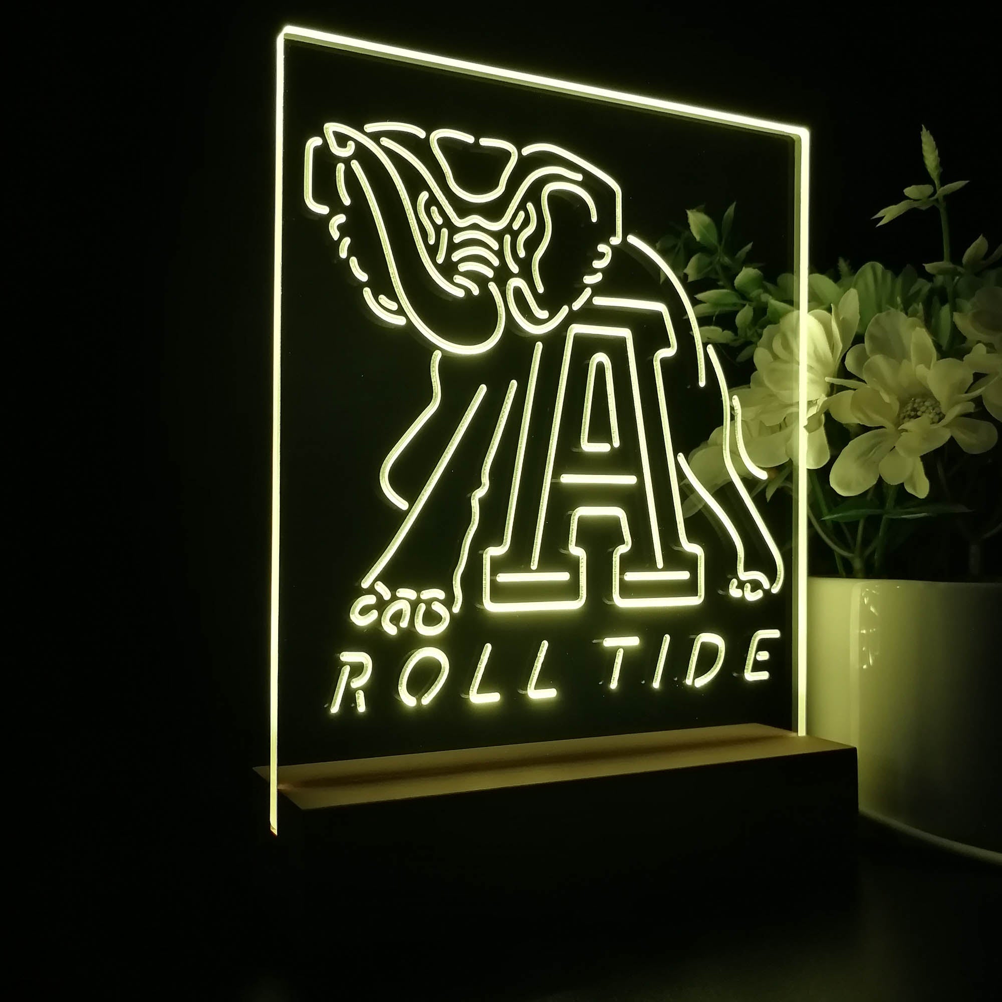 University of Alabama Roll Tide Sport Team Night Lamp 3D Illusion Lamp