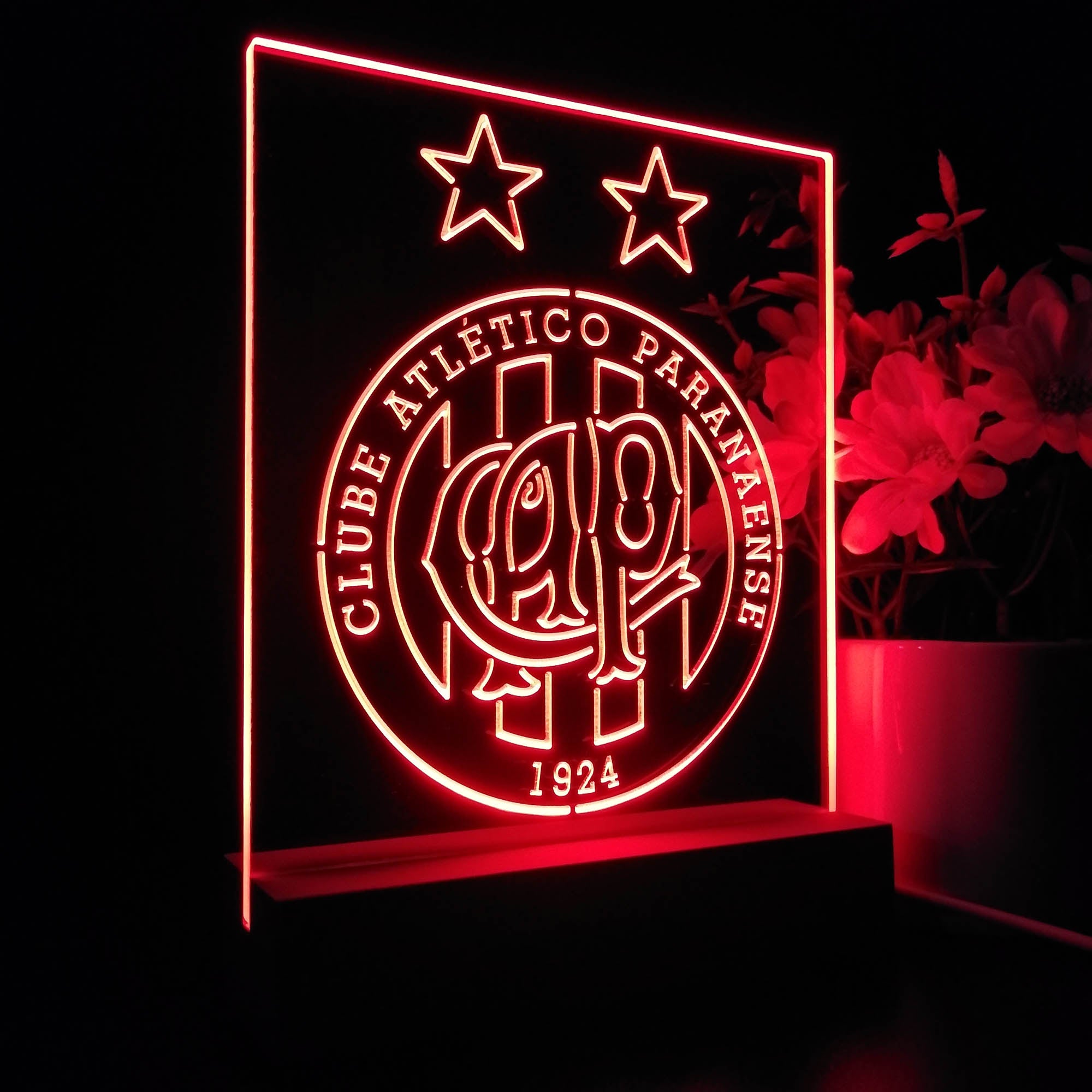 Club Athletico Paranaense 3D LED Optical Illusion Sport Team Night Light