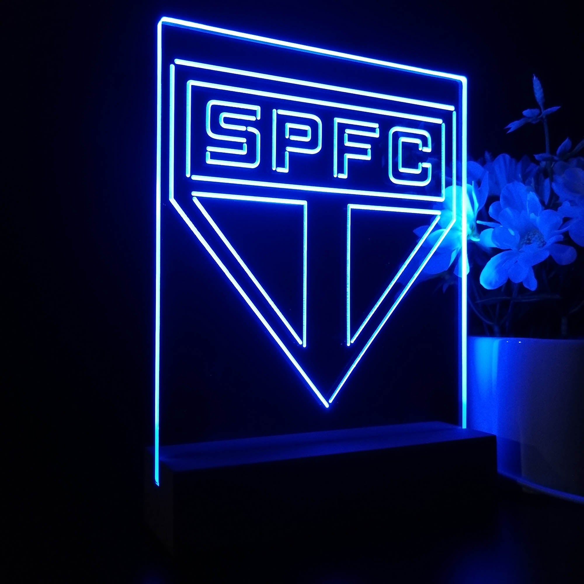 SPFC Club Sport Team Night Lamp 3D Illusion Lamp