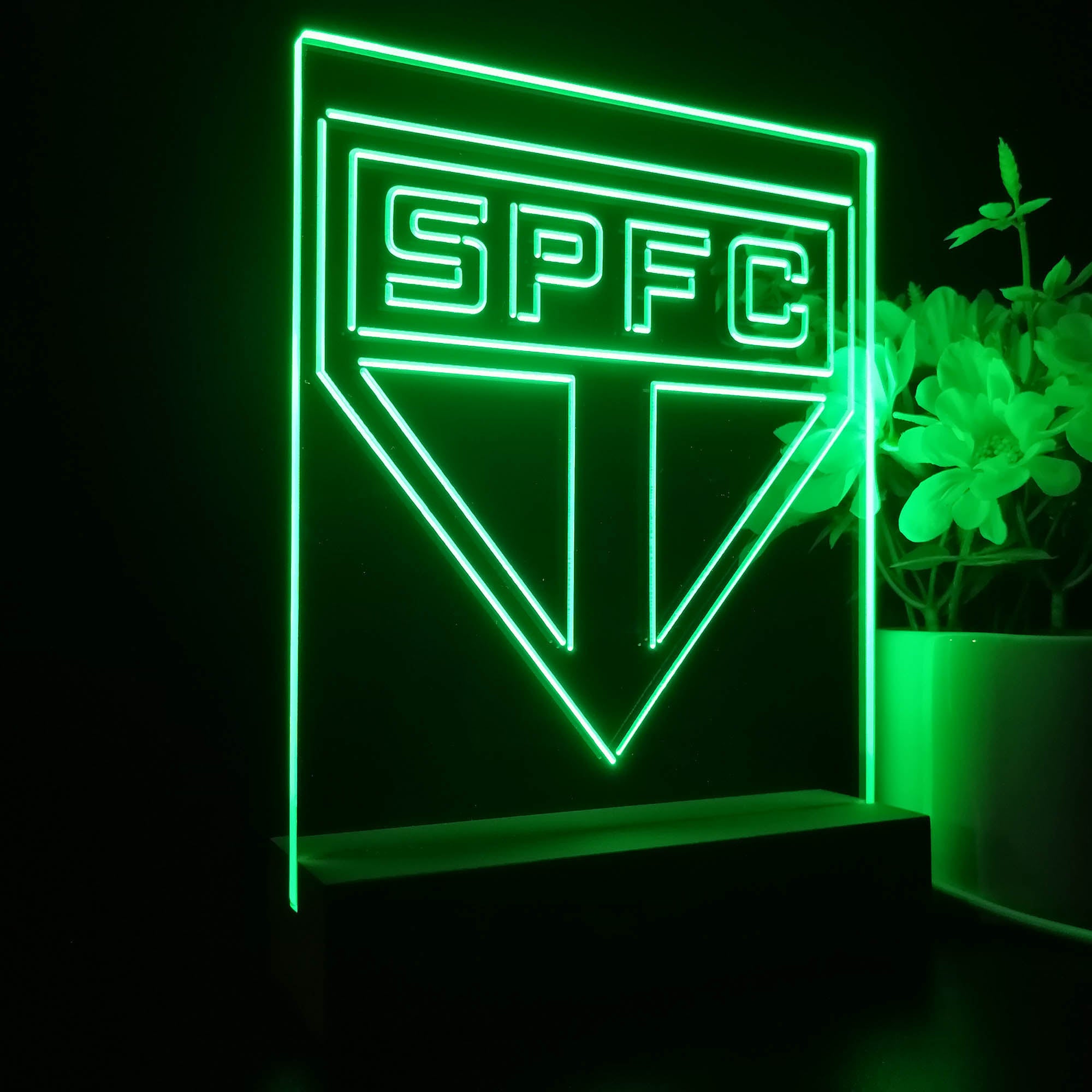 SPFC Club Sport Team Night Lamp 3D Illusion Lamp