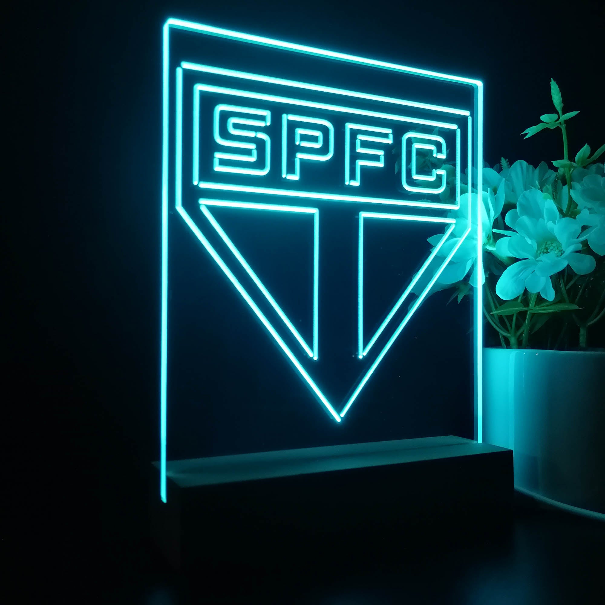 SPFC Club Sport Team Night Lamp 3D Illusion Lamp