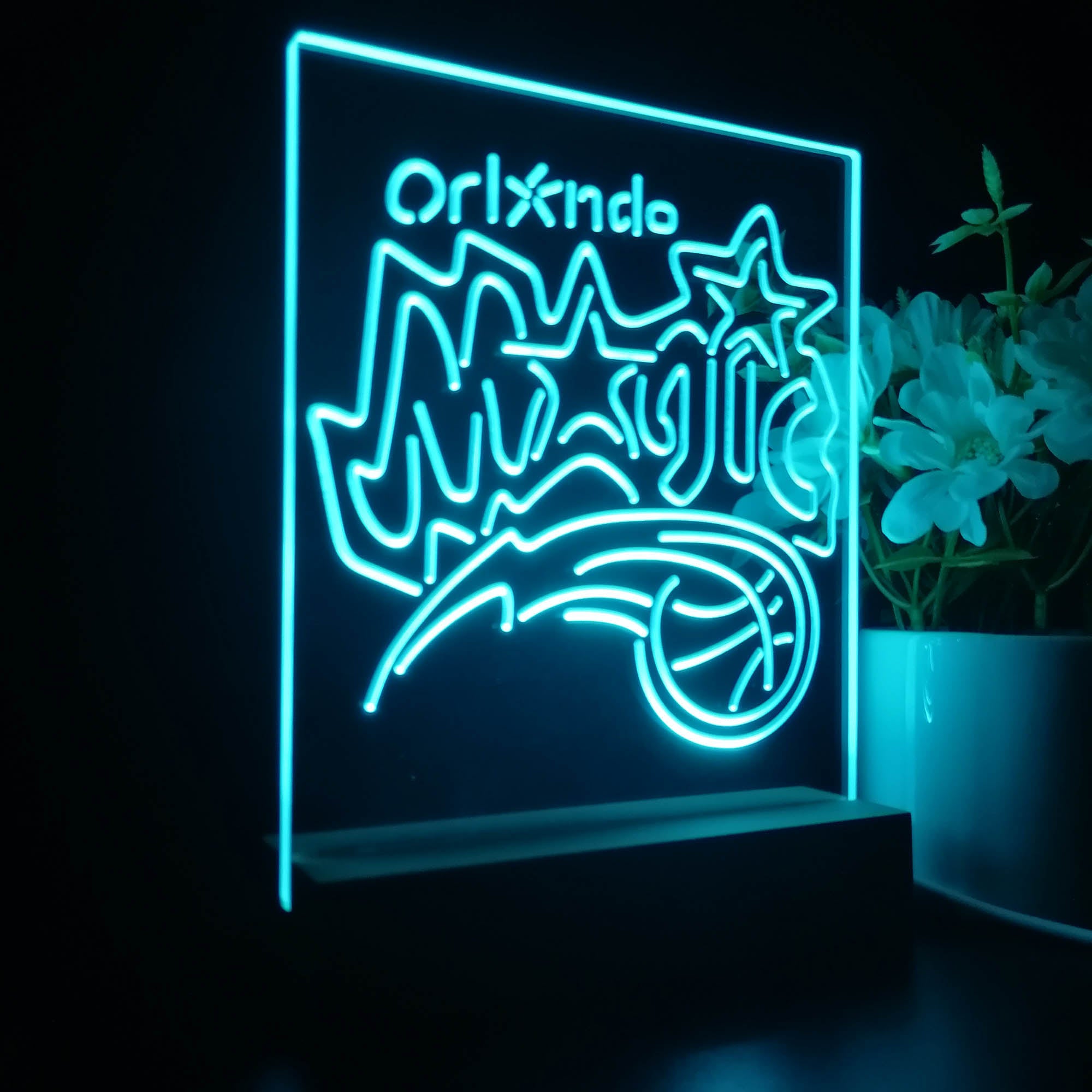 Orlando Magic Sport Team Night Lamp 3D Illusion Lamp