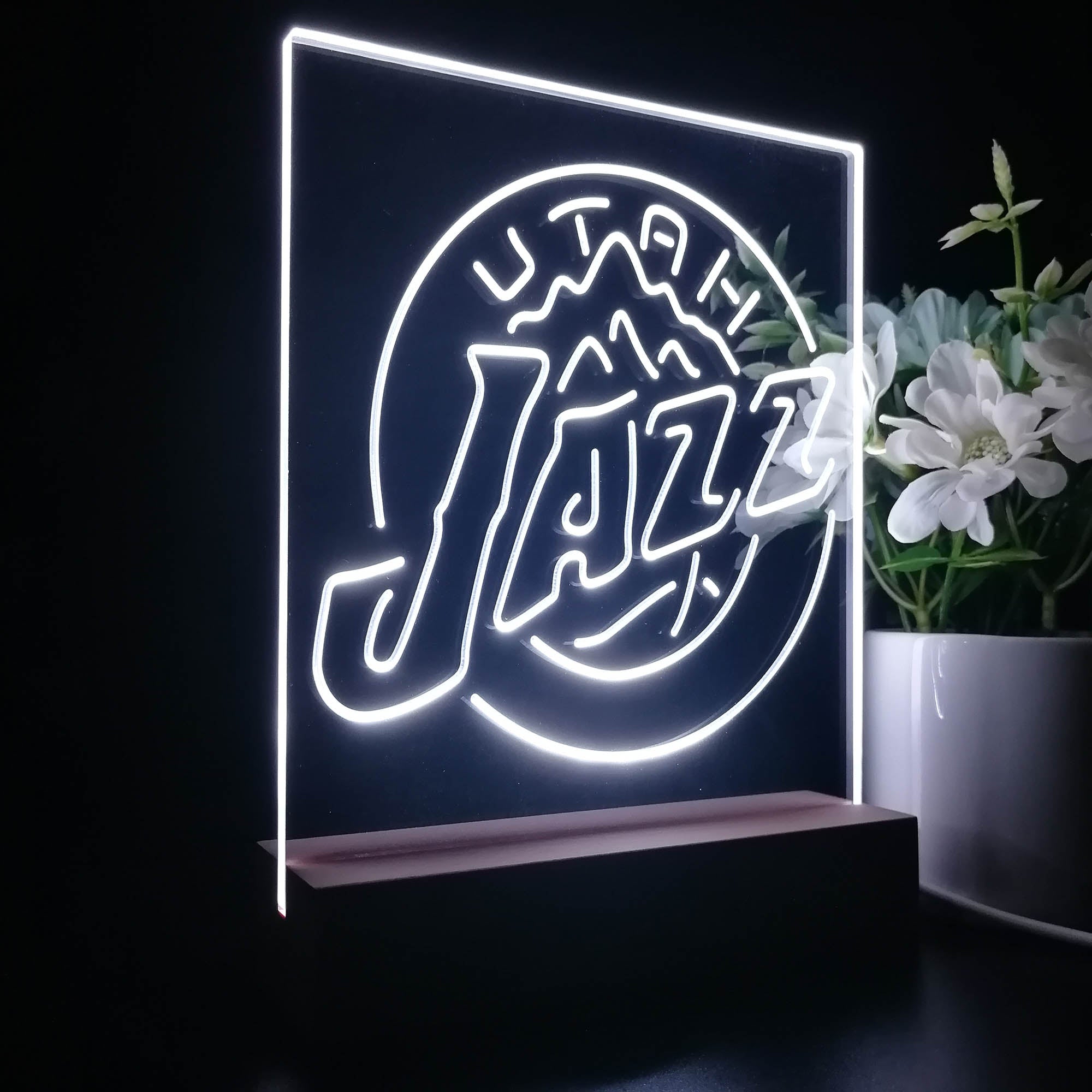 Utah Jazz Sport Team Night Lamp 3D Illusion Lamp