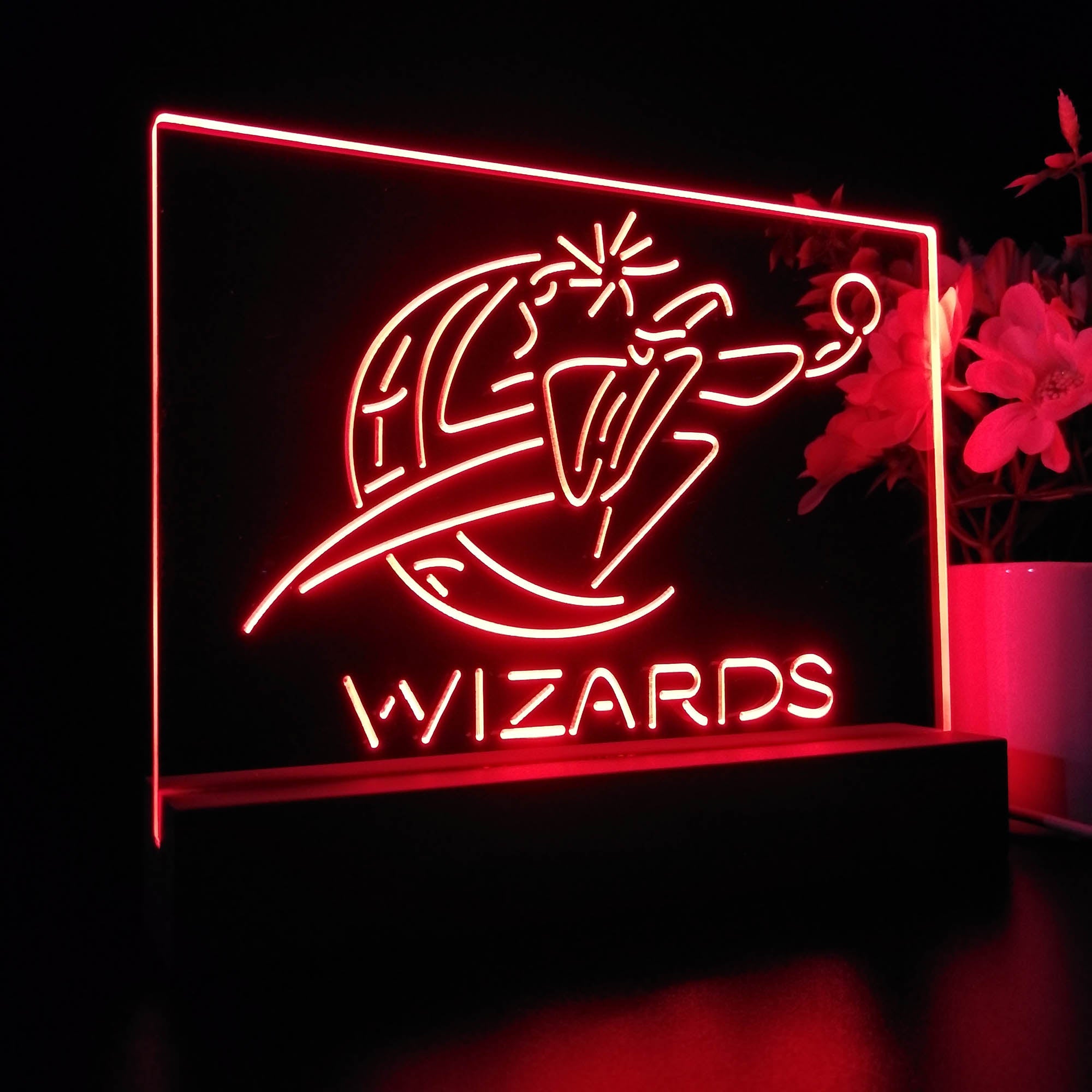 Washington Wizards Sport Team Night Lamp 3D Illusion Lamp