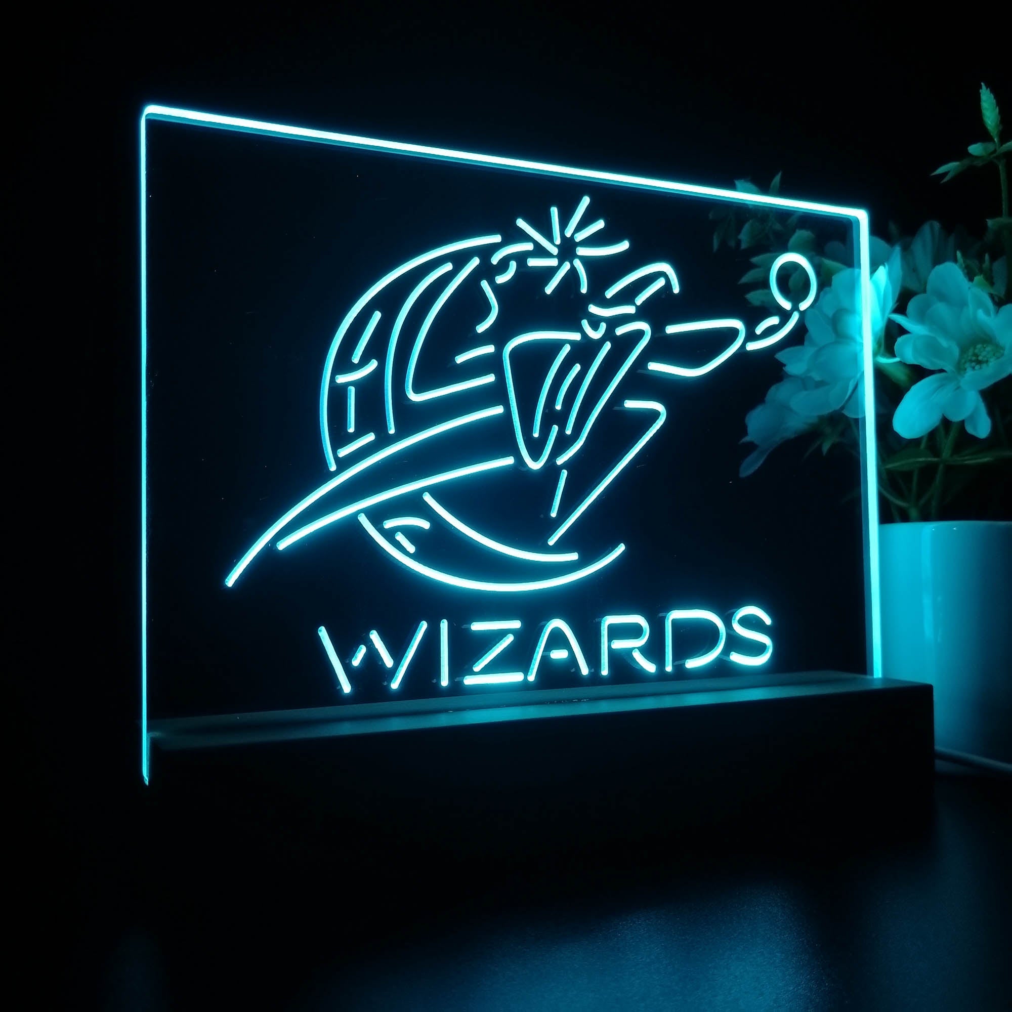 Washington Wizards Sport Team Night Lamp 3D Illusion Lamp