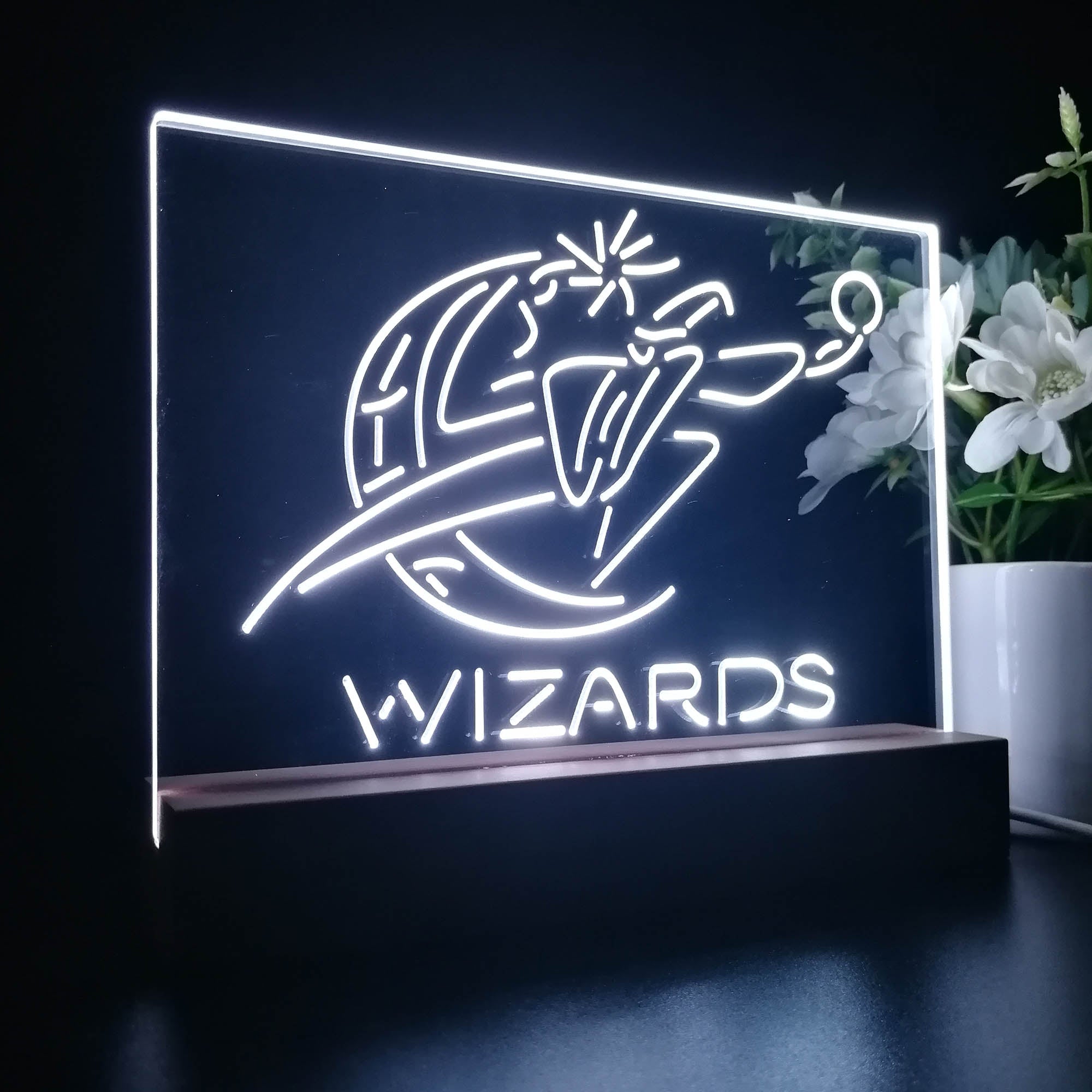 Washington Wizards Sport Team Night Lamp 3D Illusion Lamp