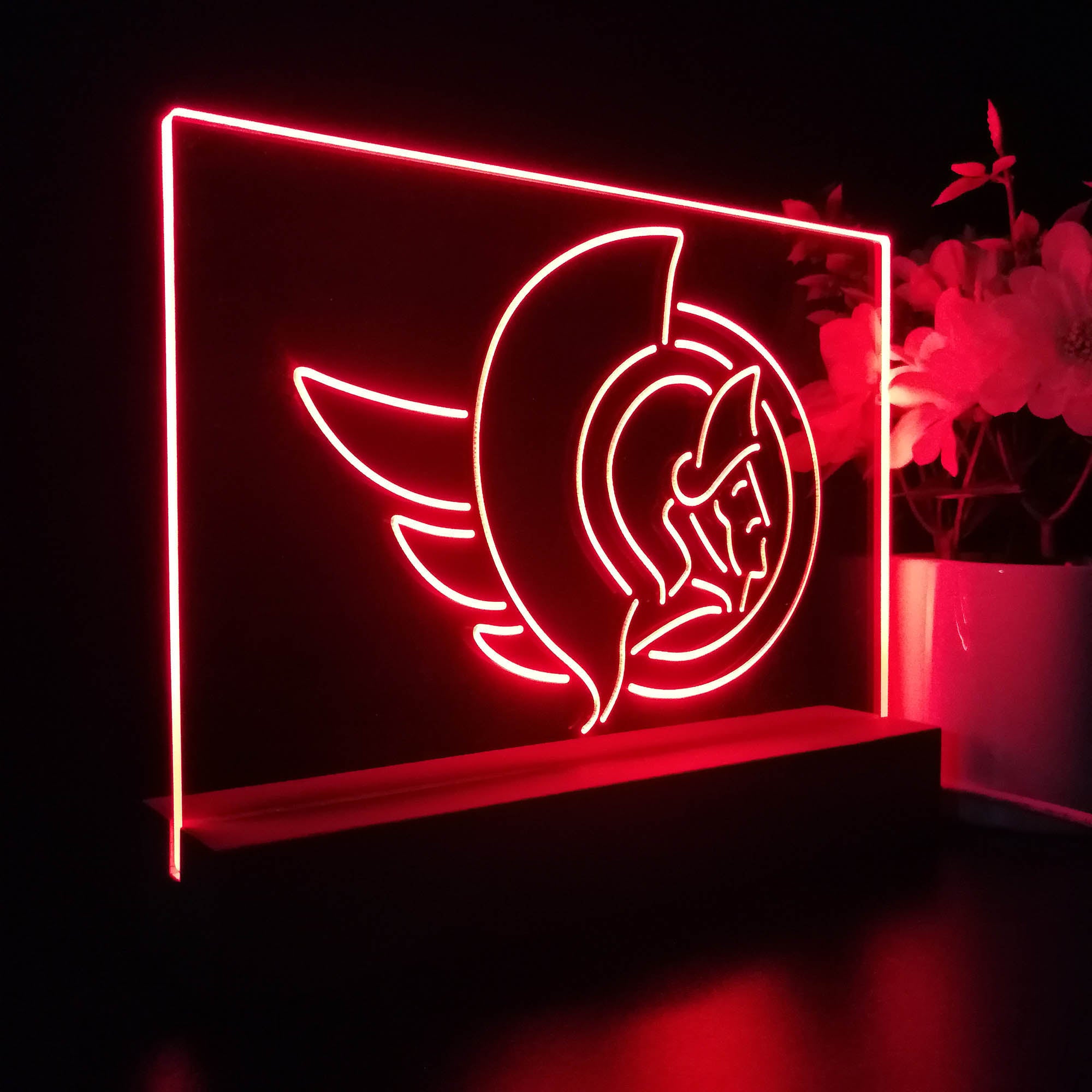 Ottawa Senators Night Light LED Sign