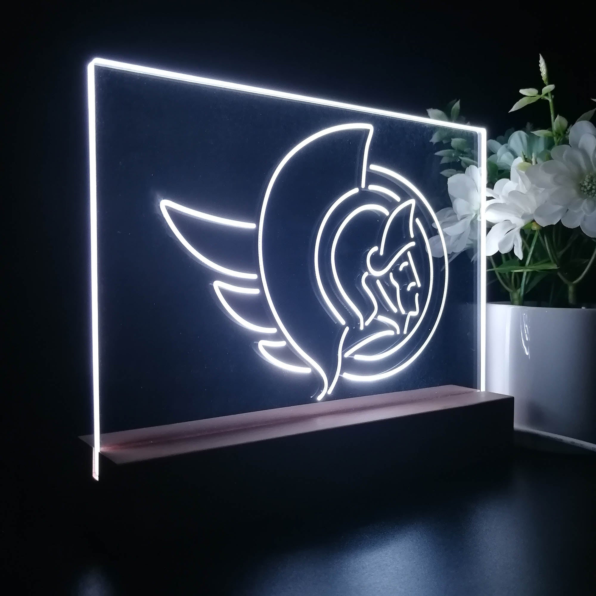 Ottawa Senators Night Light LED Sign