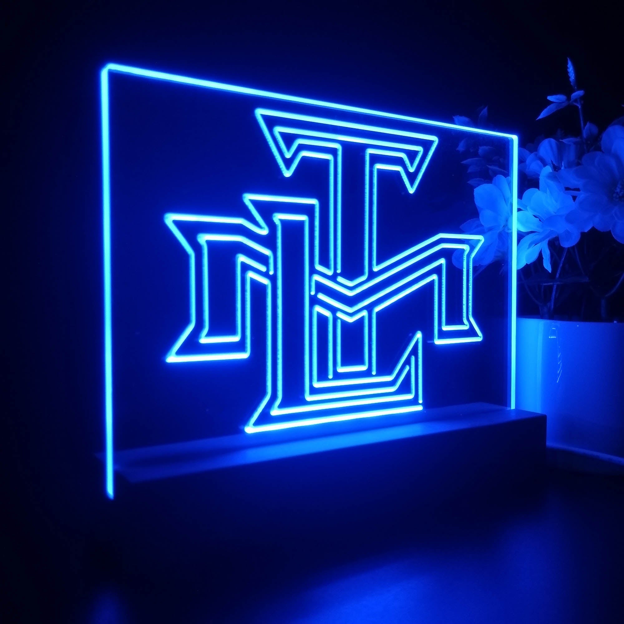 Toronto Maple Leafs Sport Team Night Light 3D Illusion Lamp